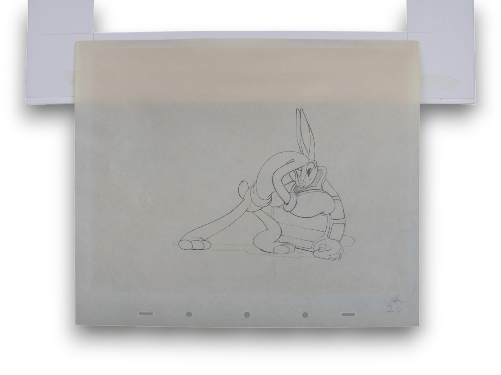 Disney, Toby Tortoise Returns Production Drawing - 4