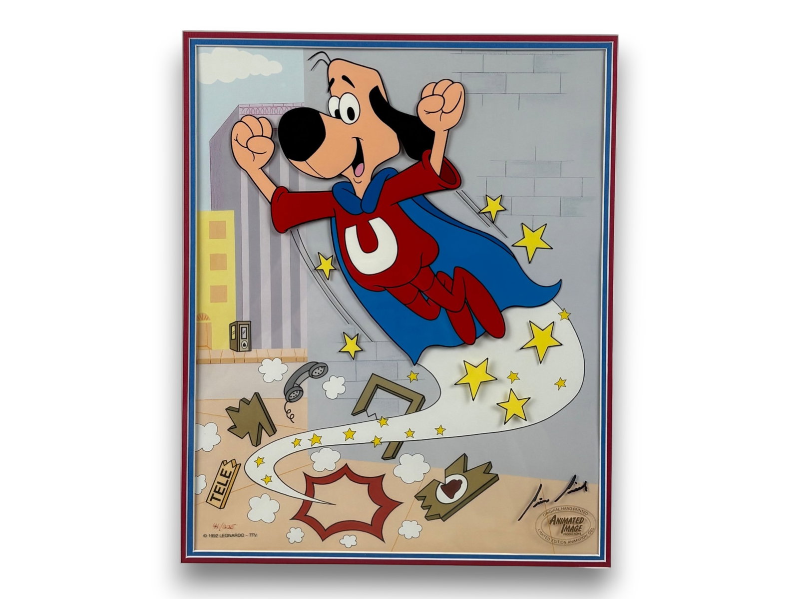 Peter Piech, Signed Ltd Ed Cel "Underdog" - 2