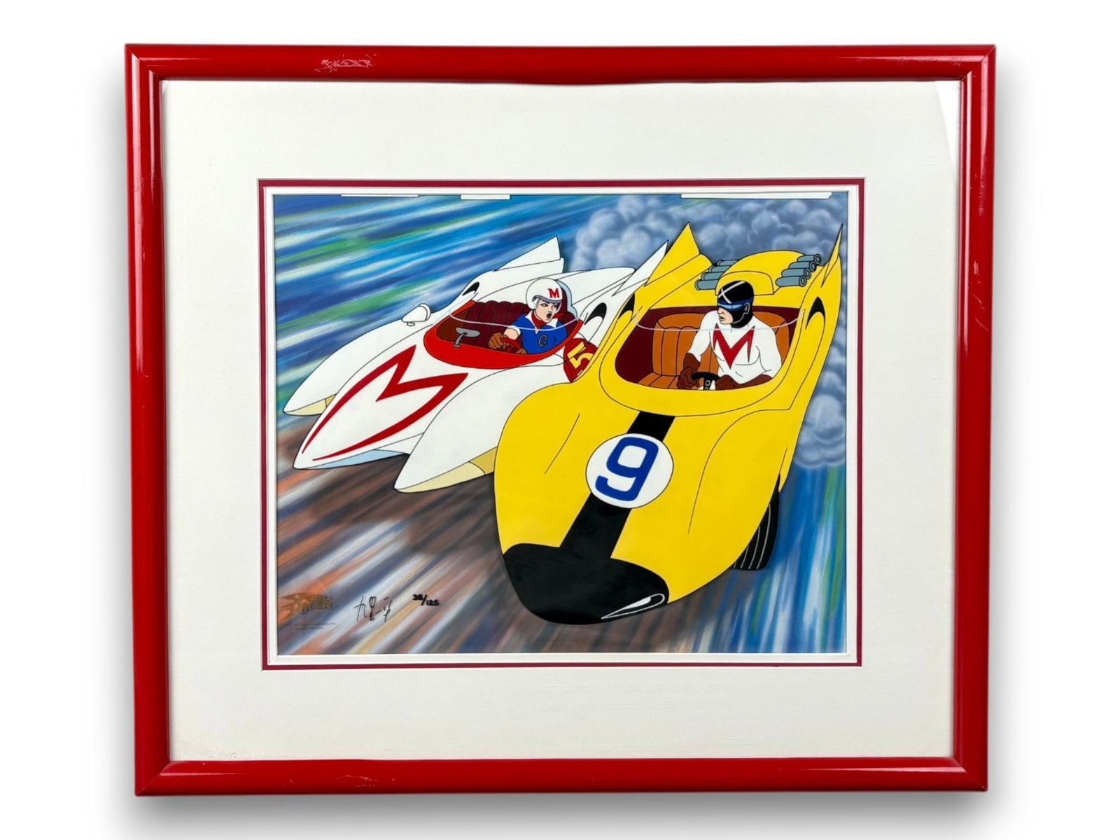 Ippei Kuri, Signed Ltd Ed Cel, Speed Racer Family (1 of 5)