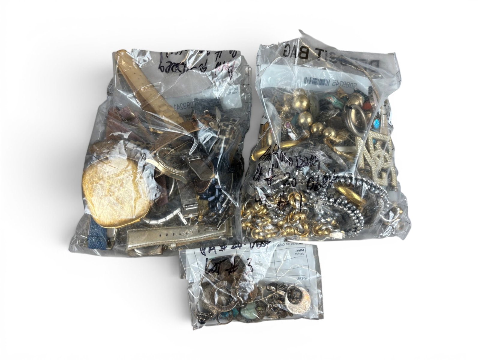Estate Watches, Silver & Jewelry Lot (1 of 16)
