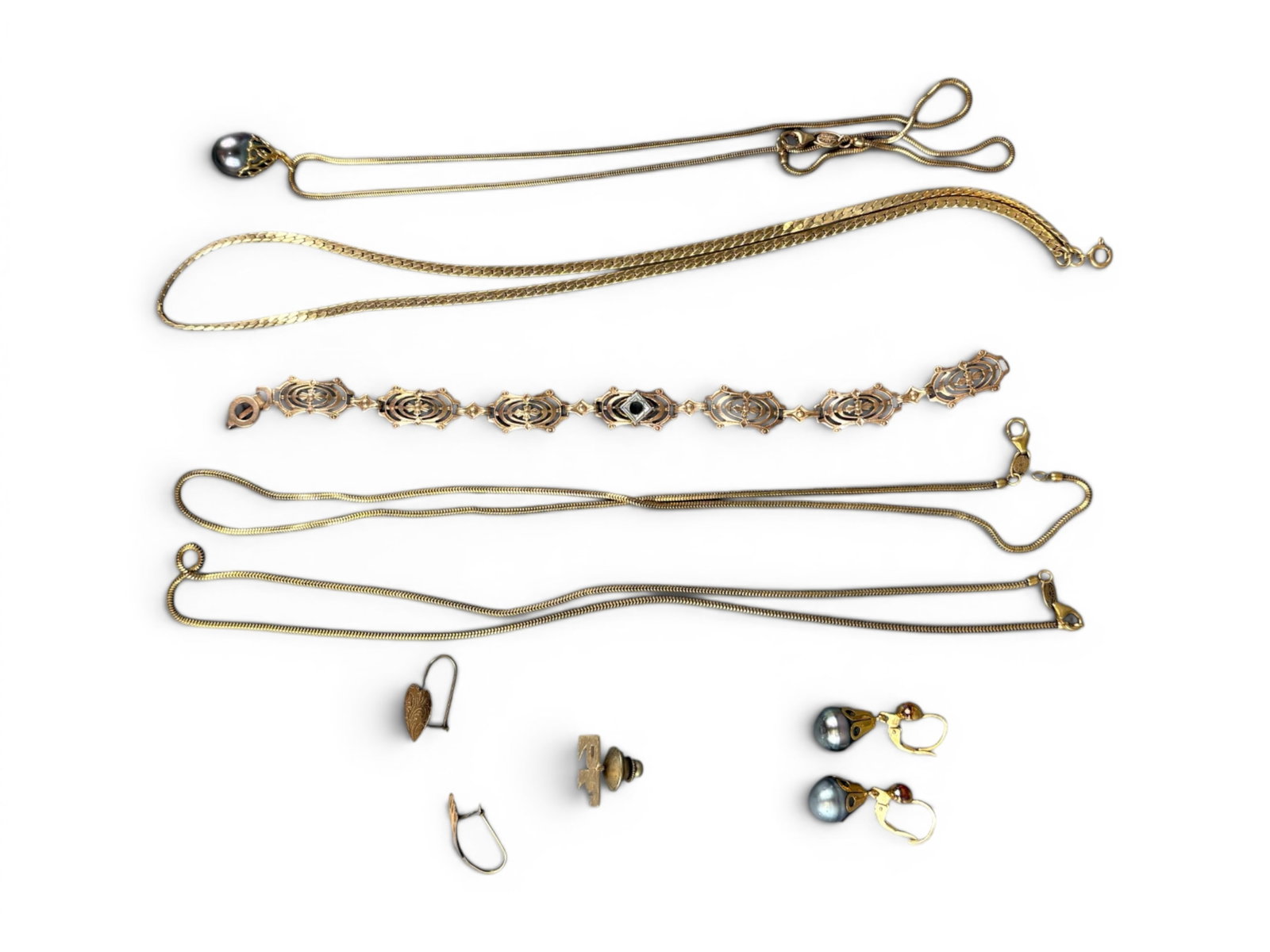 Estate Gold, Silver & Jewelry Group (1 of 6)