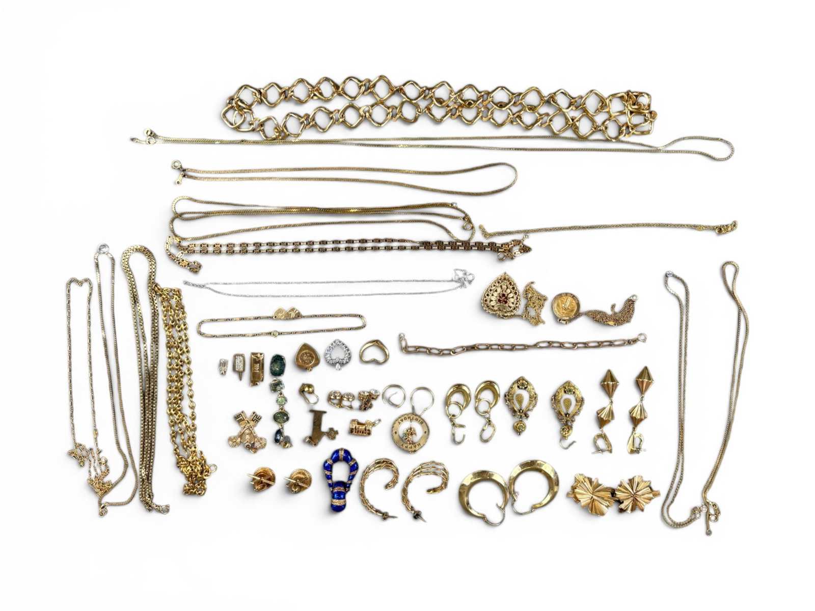 Assorted 14K Gold Jewelry Lot (1 of 17)