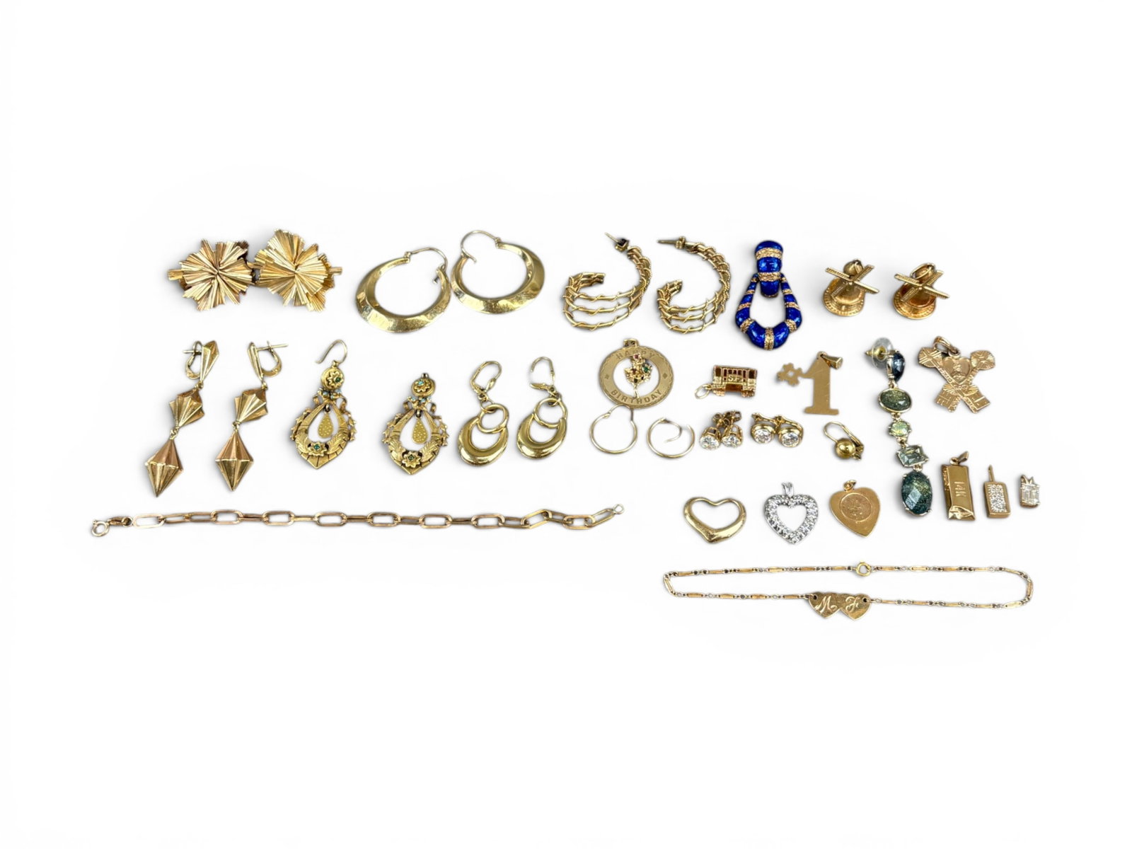 Assorted 14K Gold Jewelry Lot - 2