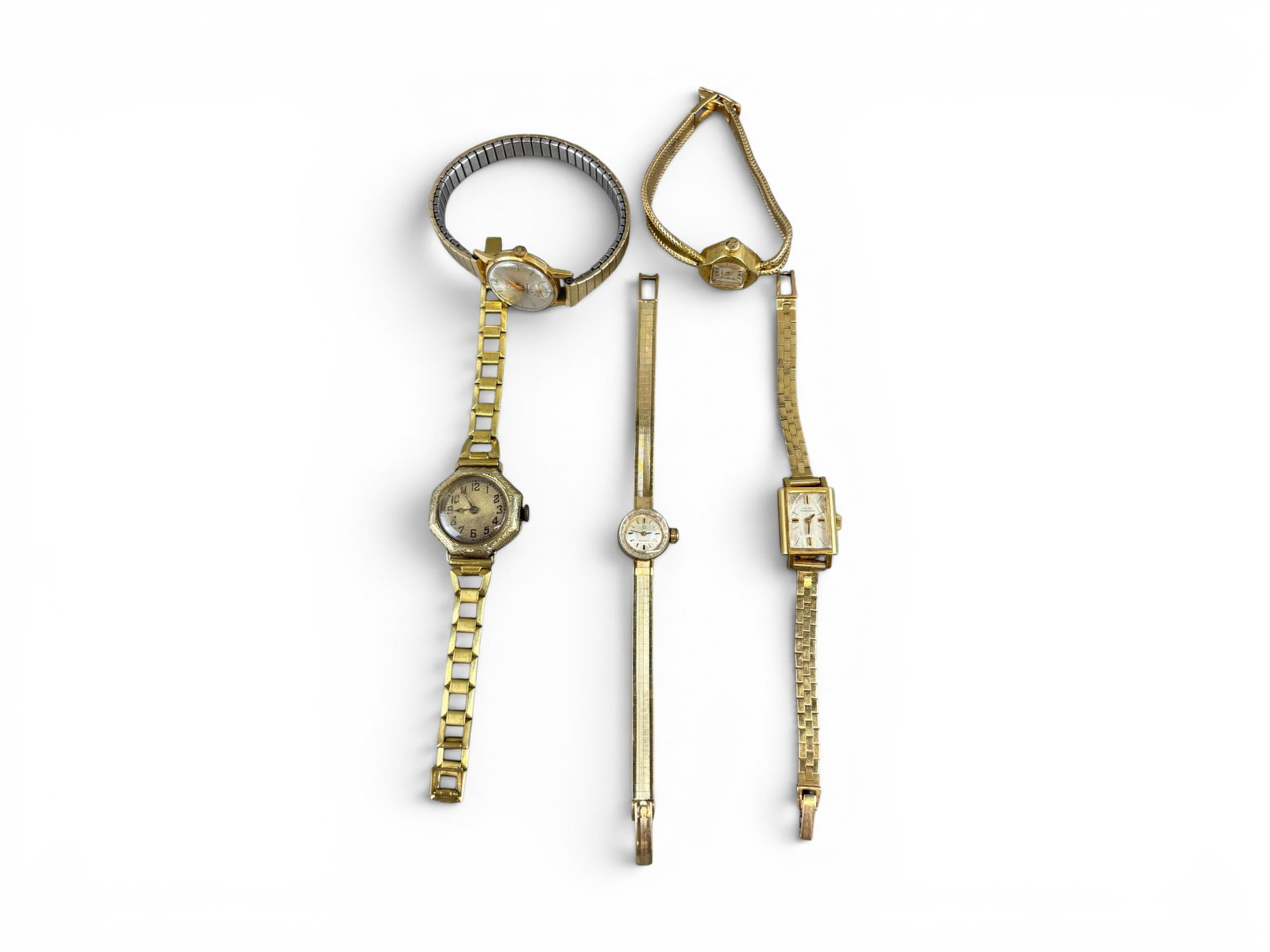 (5) 18K Gold Ladies Watches (1 of 6)