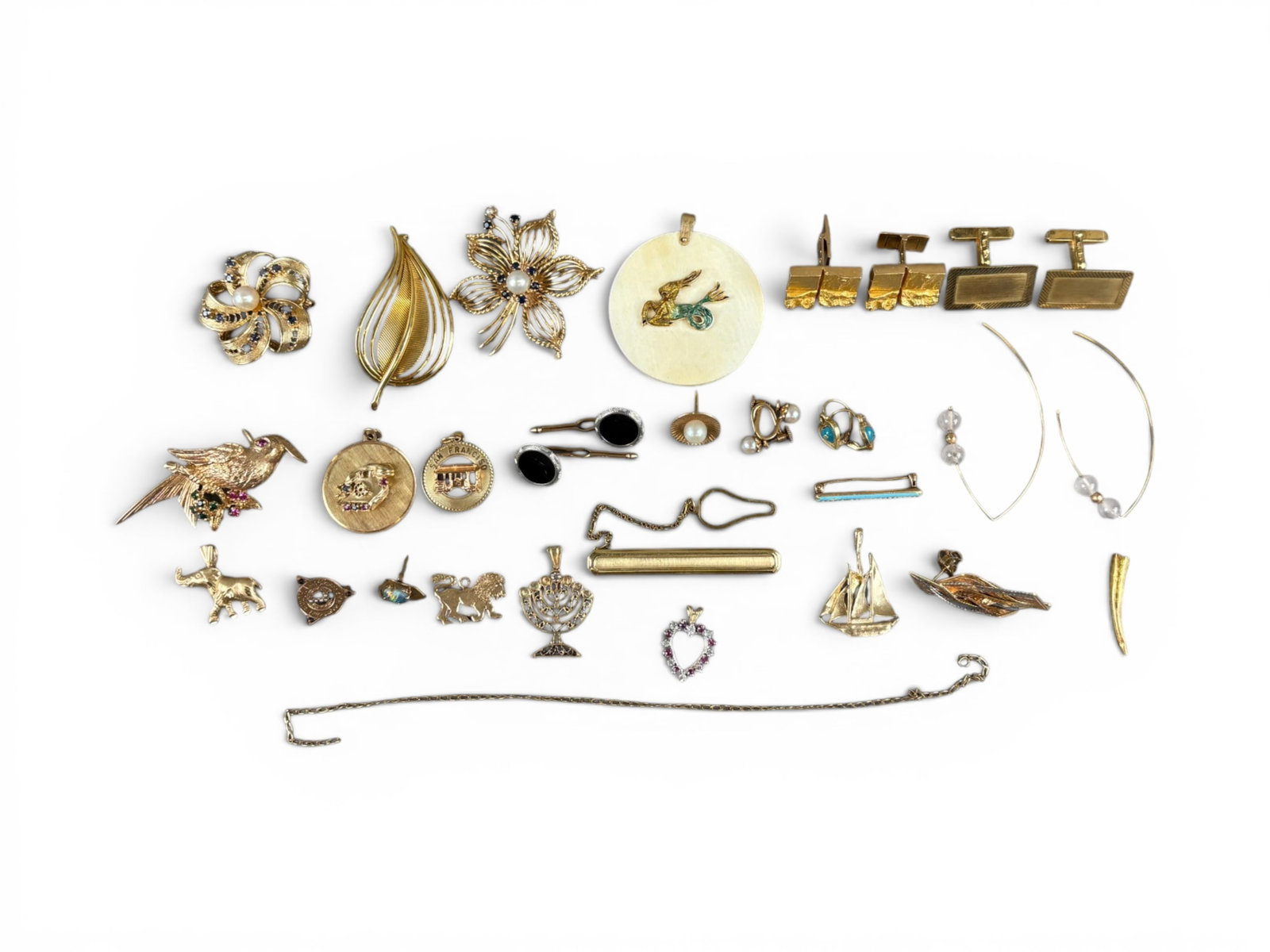 14K Gold Jewelry Group (1 of 7)