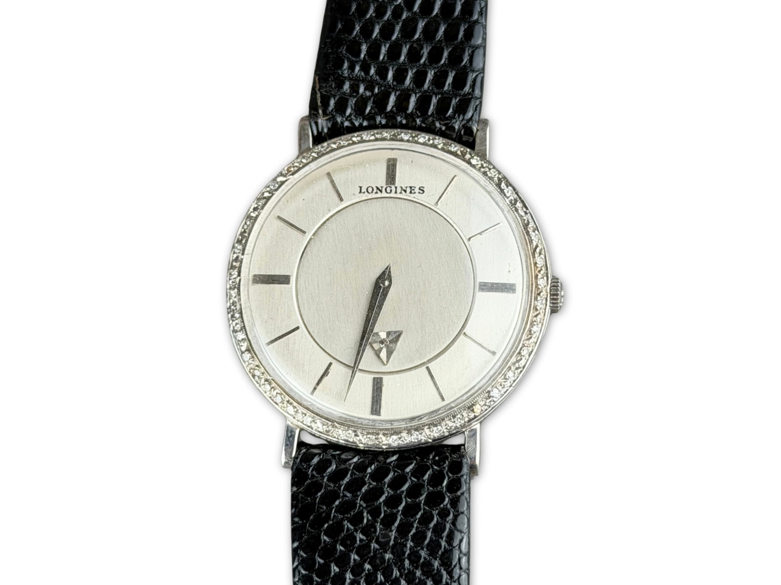 Longines Mystery Dial Diamond Watch: 14K gold wristwatch by Longines with mystery dial and diamond accents. Currently working. Shipping: Weiss Auctions offers full-service, in-house shipping for nearly all items in this auction. For a sh