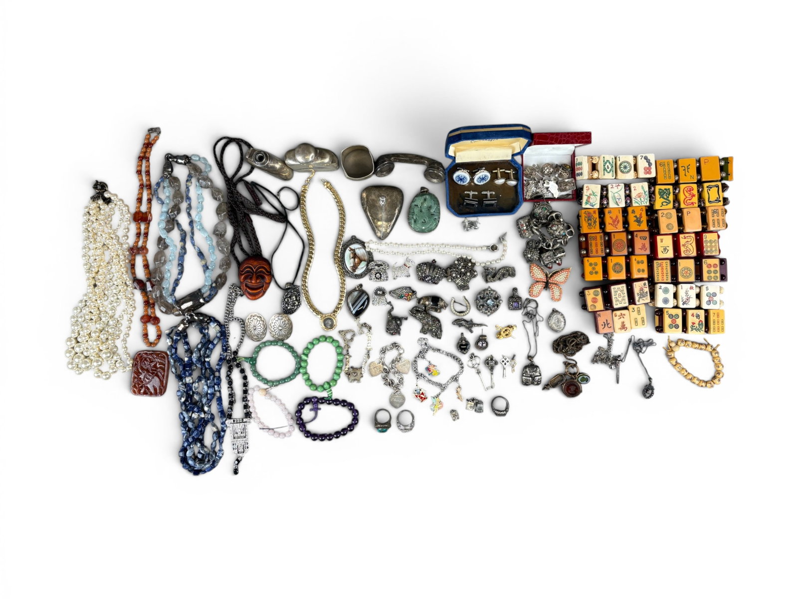 Estate Silver and Costume Jewelry Collection (1 of 20)