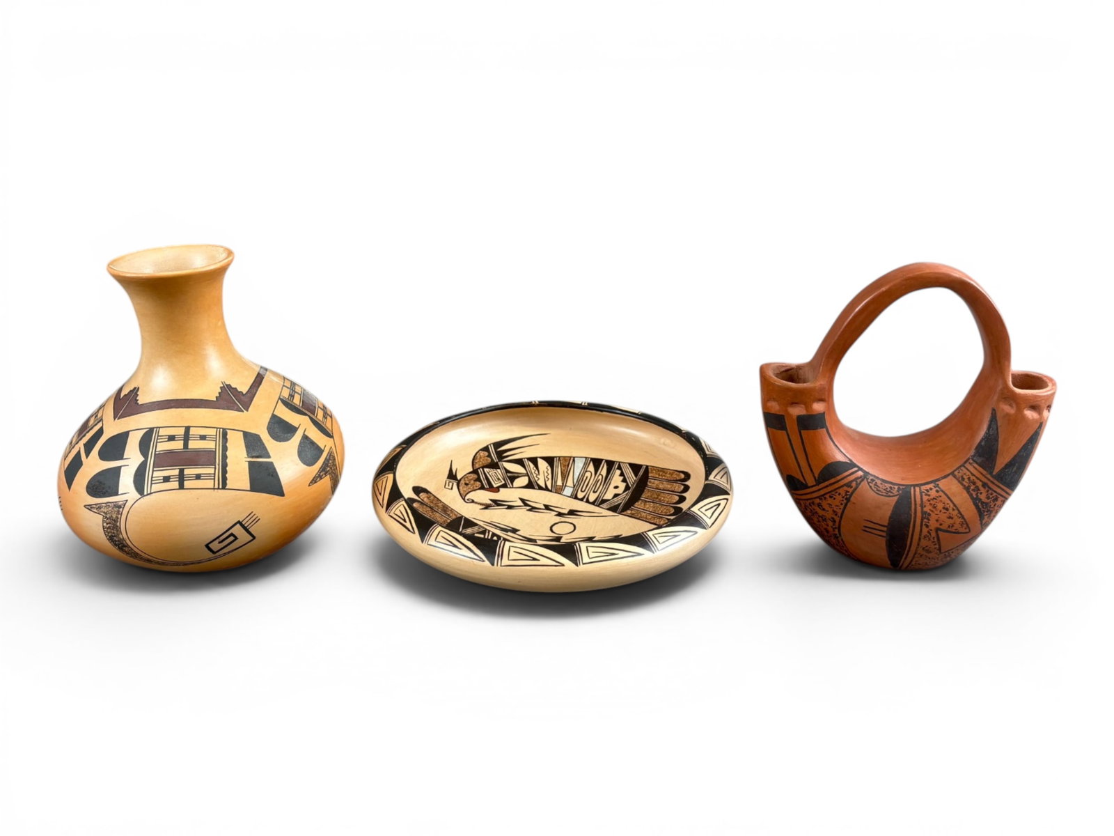 Native American Hopi Pottery Grouping (1 of 13)