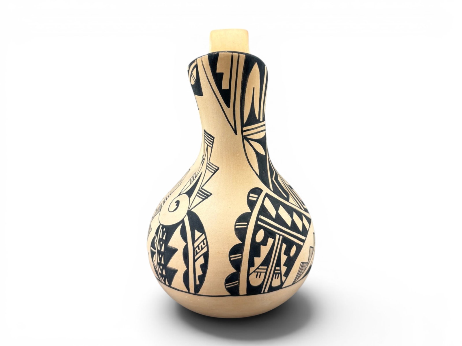 Jemez Pottery Wedding Vase, Reyes Madalena (1 of 3)