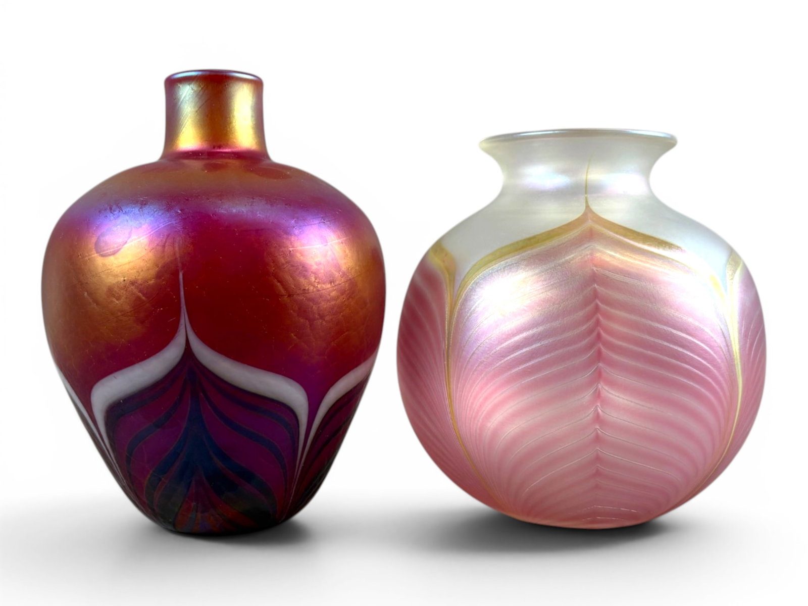 Correia & Satava Art Glass Vases (1 of 9)