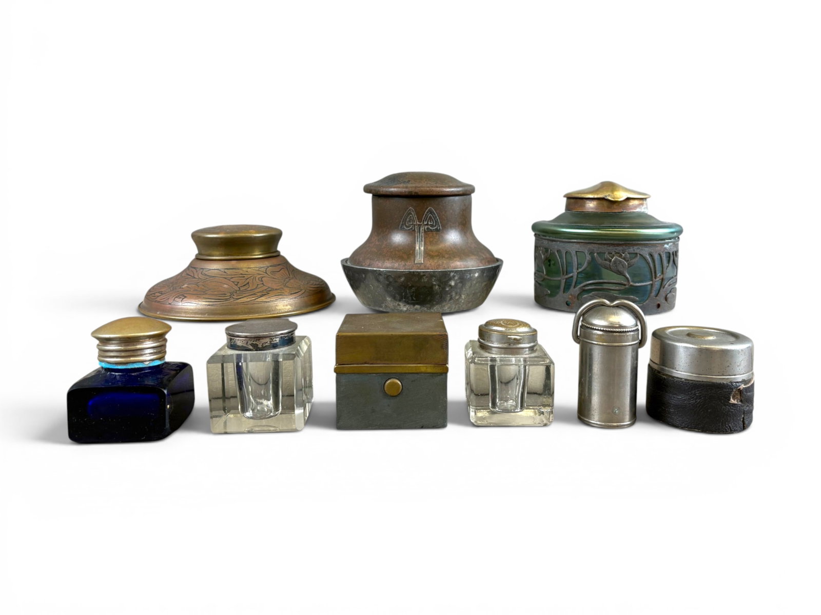 Grouping of Decorative Inkwells (1 of 19)