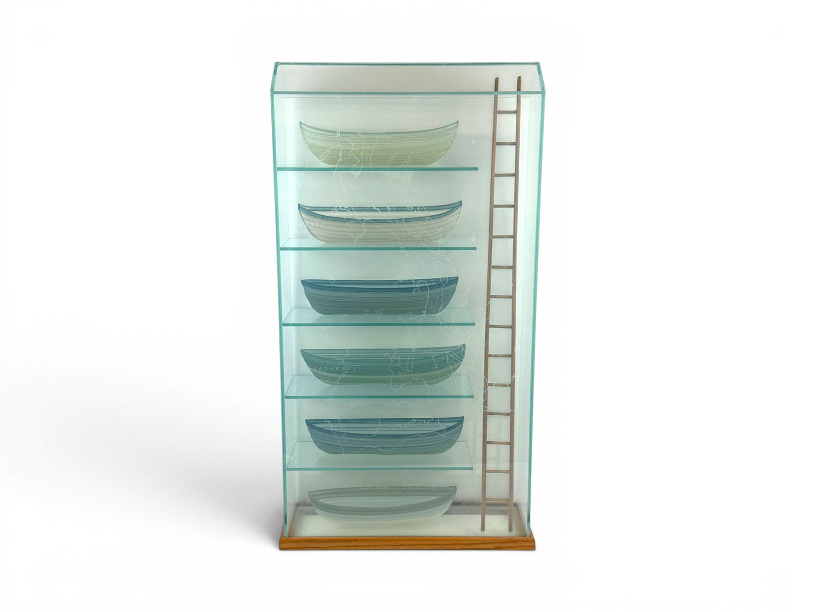 Marc Petrovic, Glass Boat House Sculpture (1 of 4)