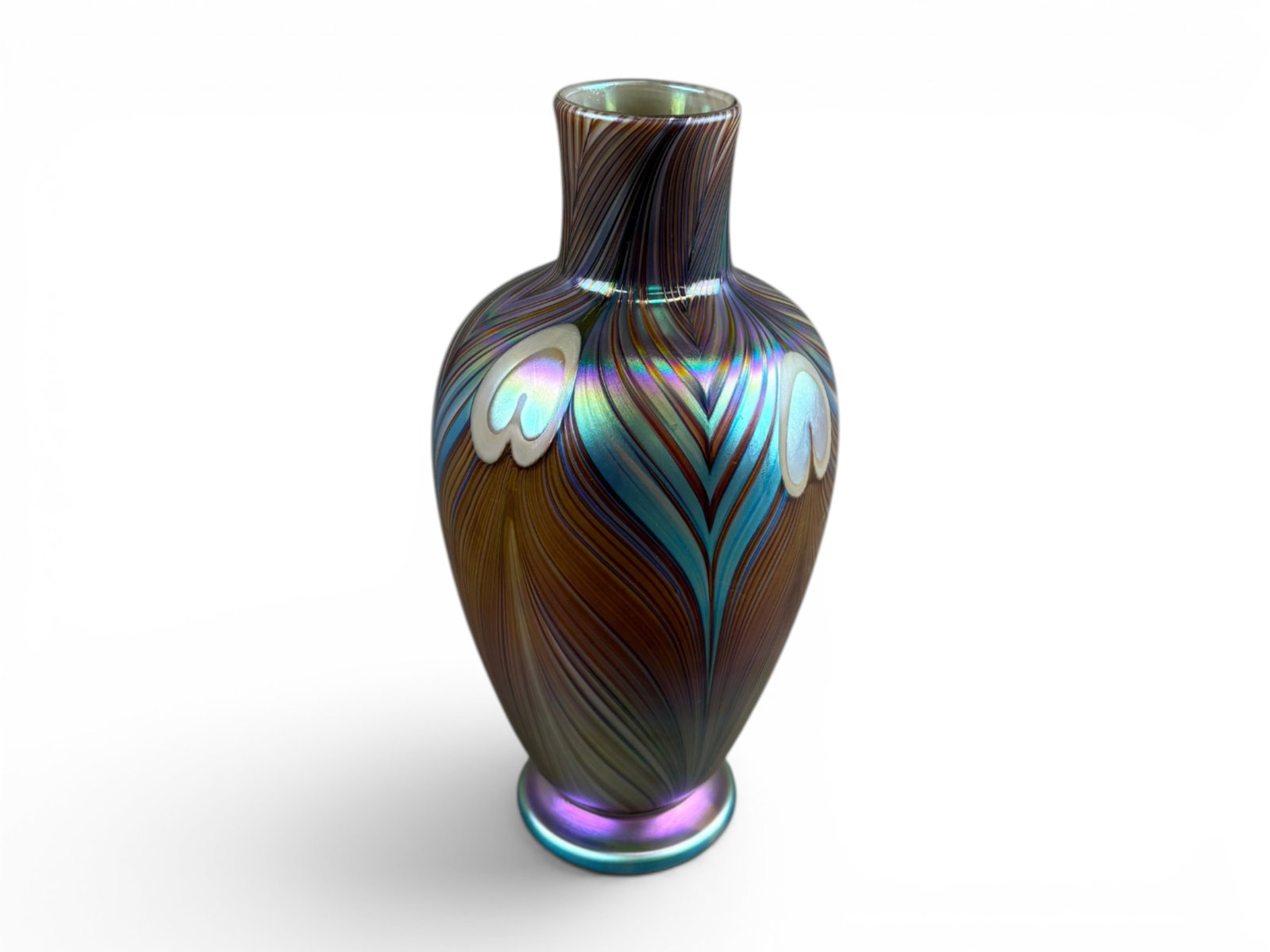 Richard Gibbons Satava Studio Art Glass Vase (1 of 5)