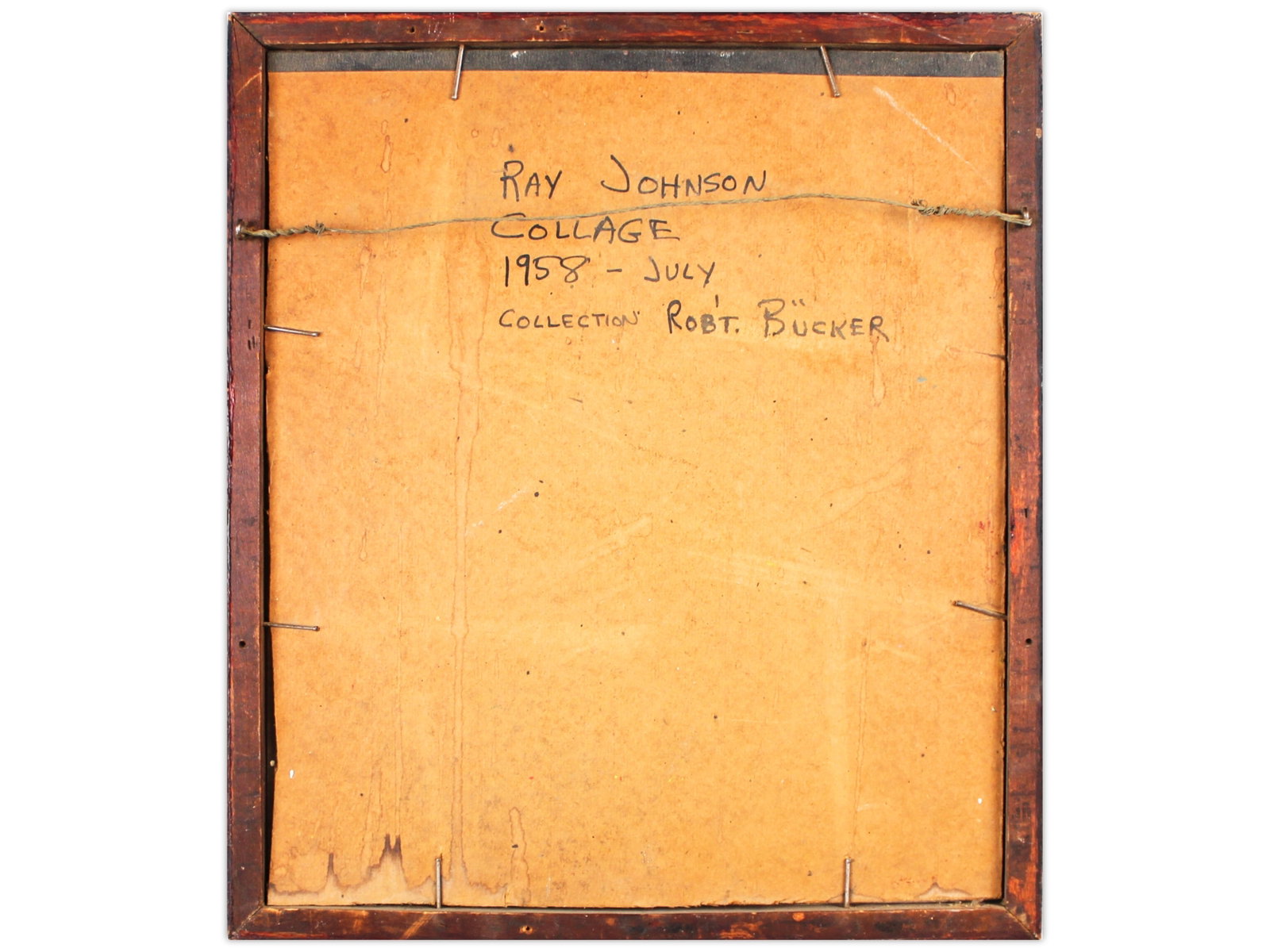 Ray Johnson Collage 1958 - 2