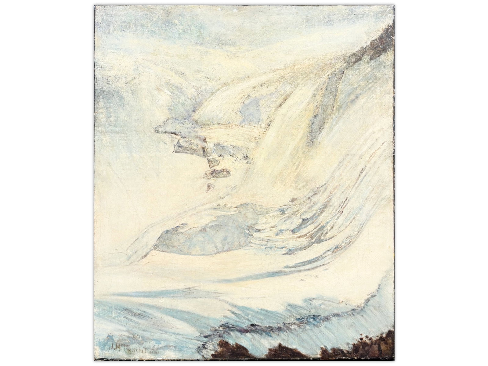 John Henry Twachtman. 1853-1902 oil on Canvas (1 of 3)