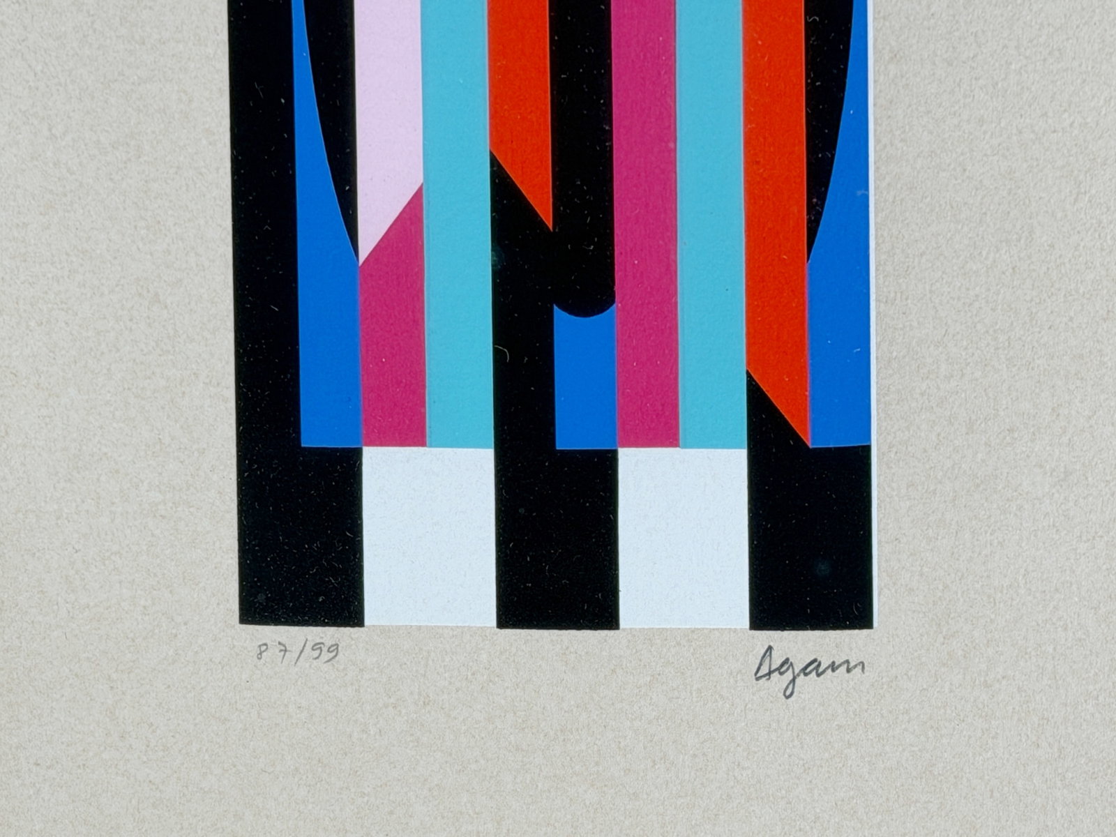 Yaakov Agam Serigraph - 2
