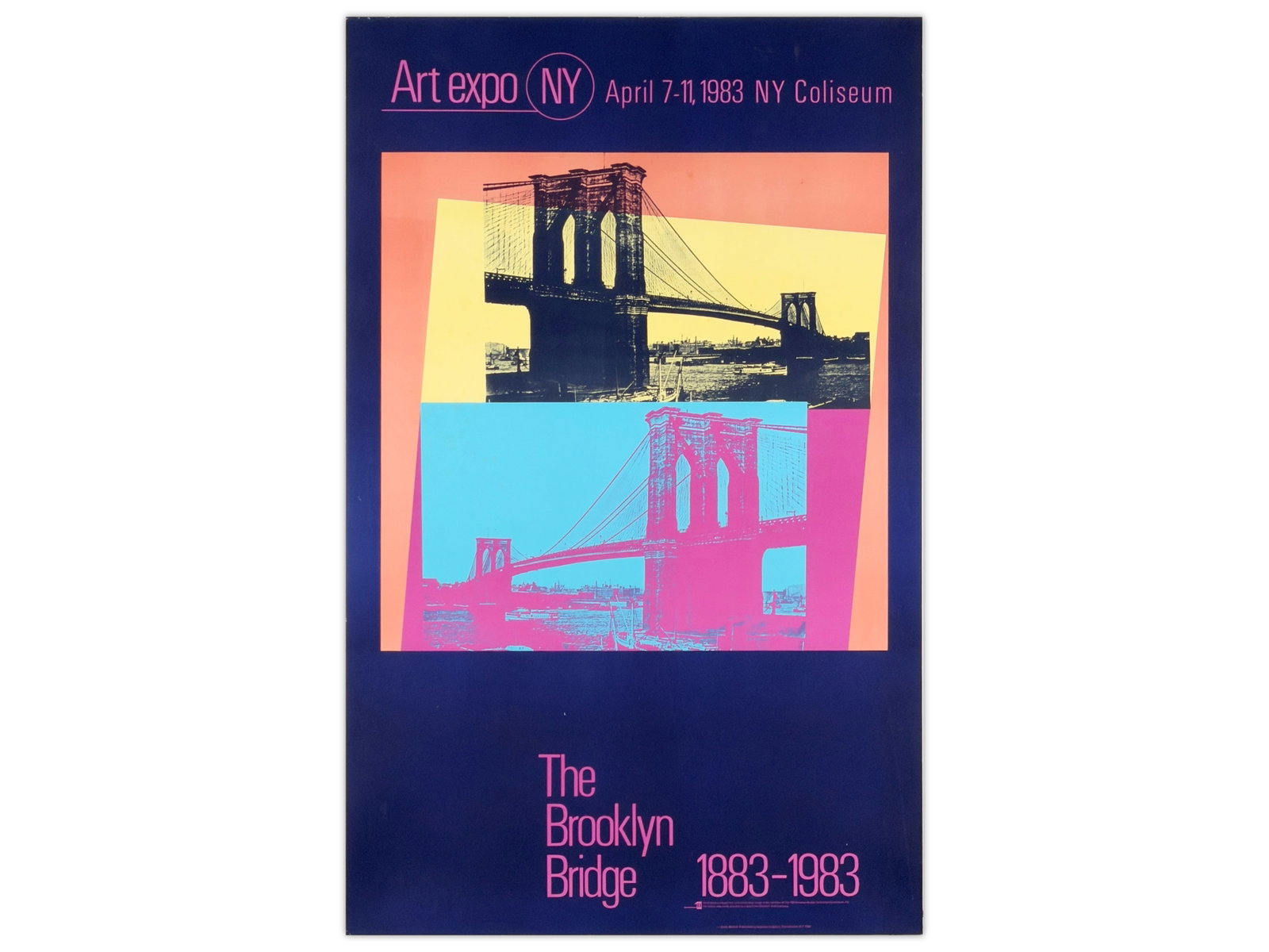 Andy Warhol, The Brooklyn Bridge Poster, 1983 (1 of 1)