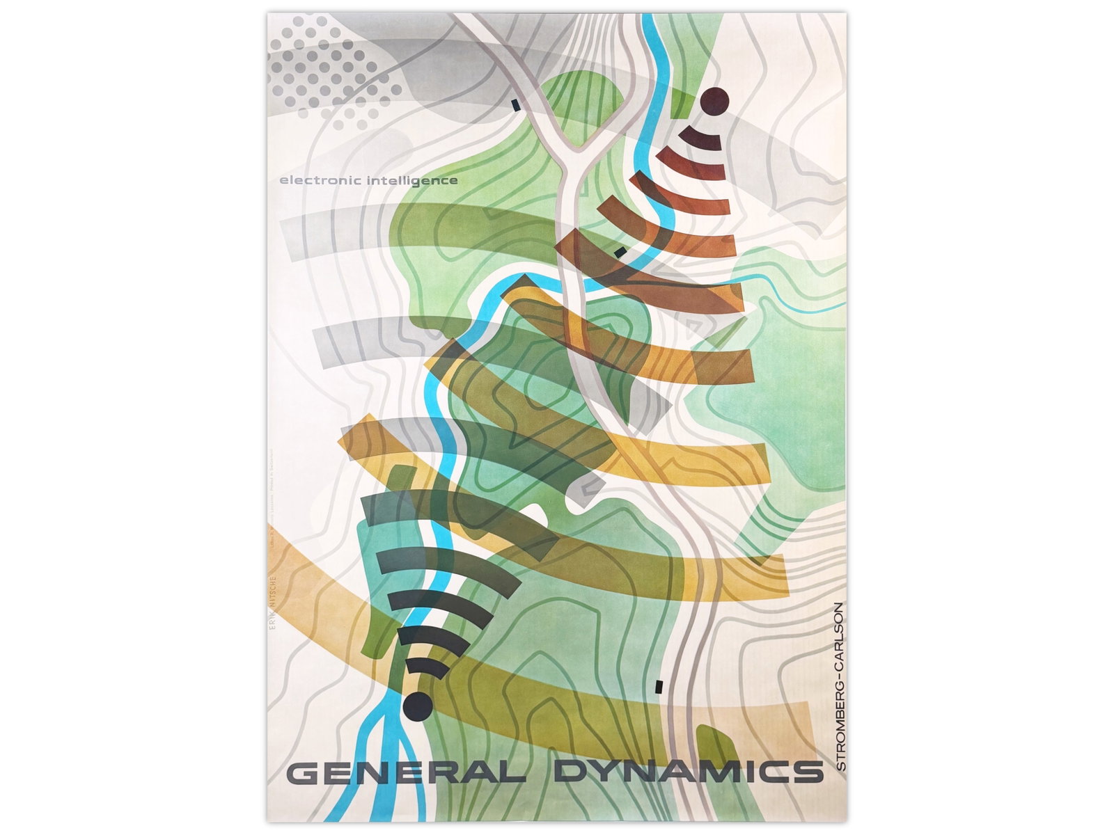 General Dynamics Electronic Intelligence Poster by (1 of 2)