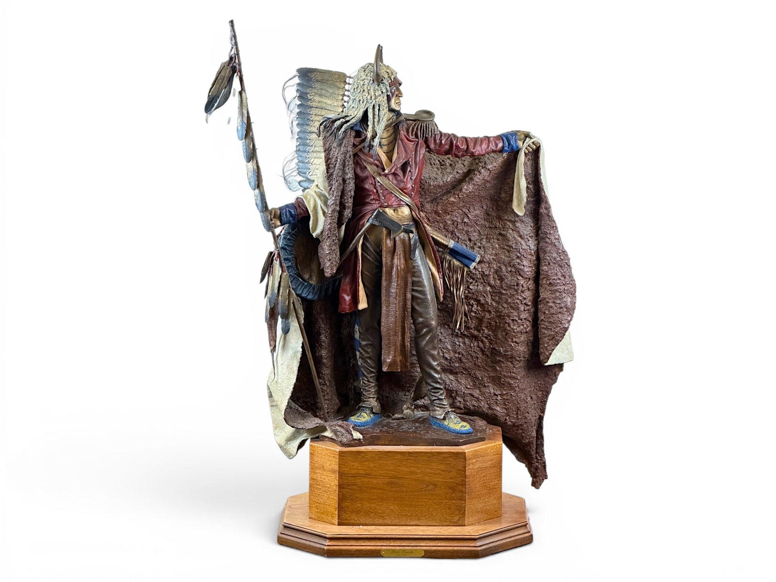 Dave McGary, "Bear Tracks" Bronze - 2