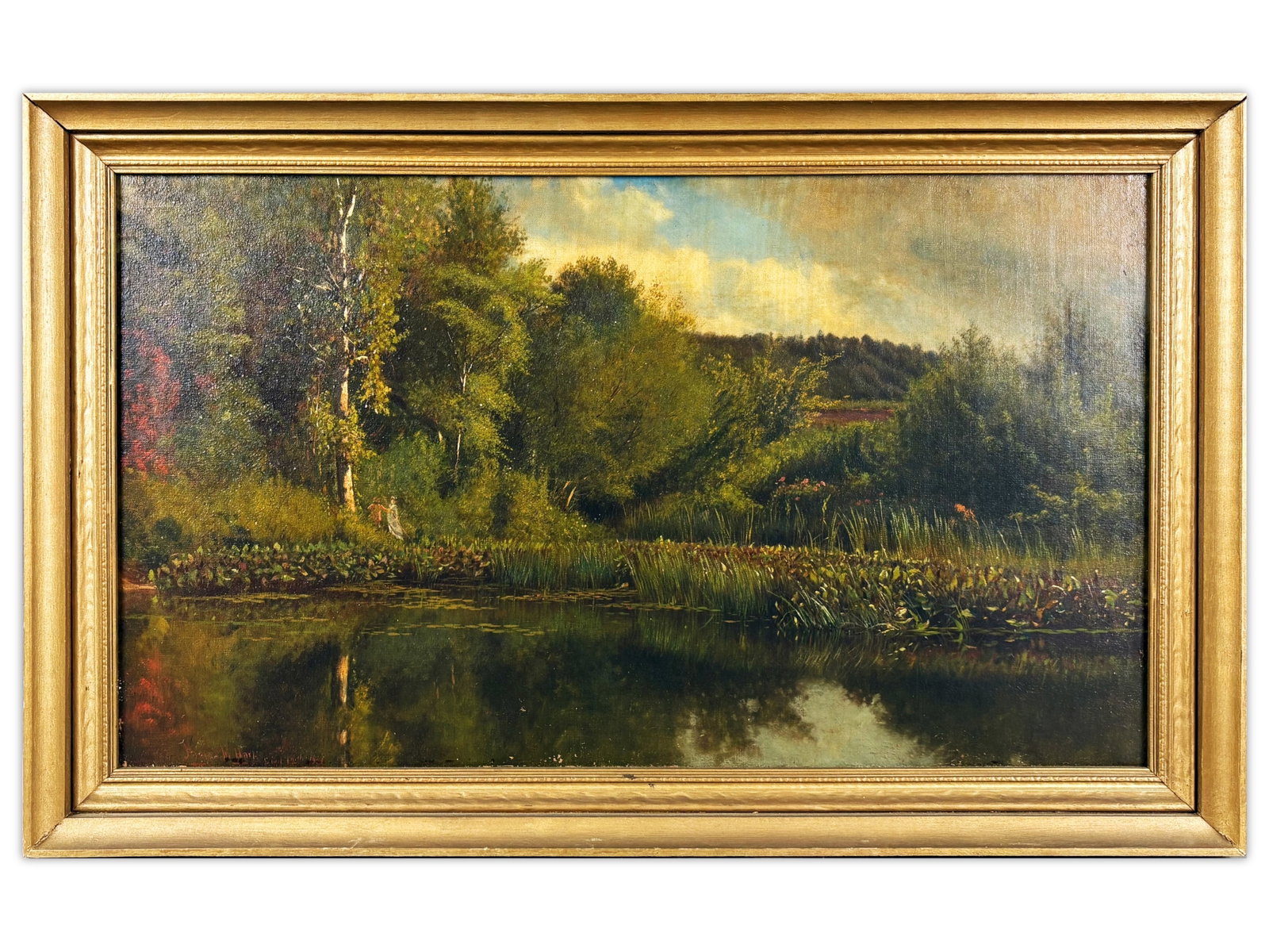 James McDougal Hart Signed Landscape O/C (1 of 2)