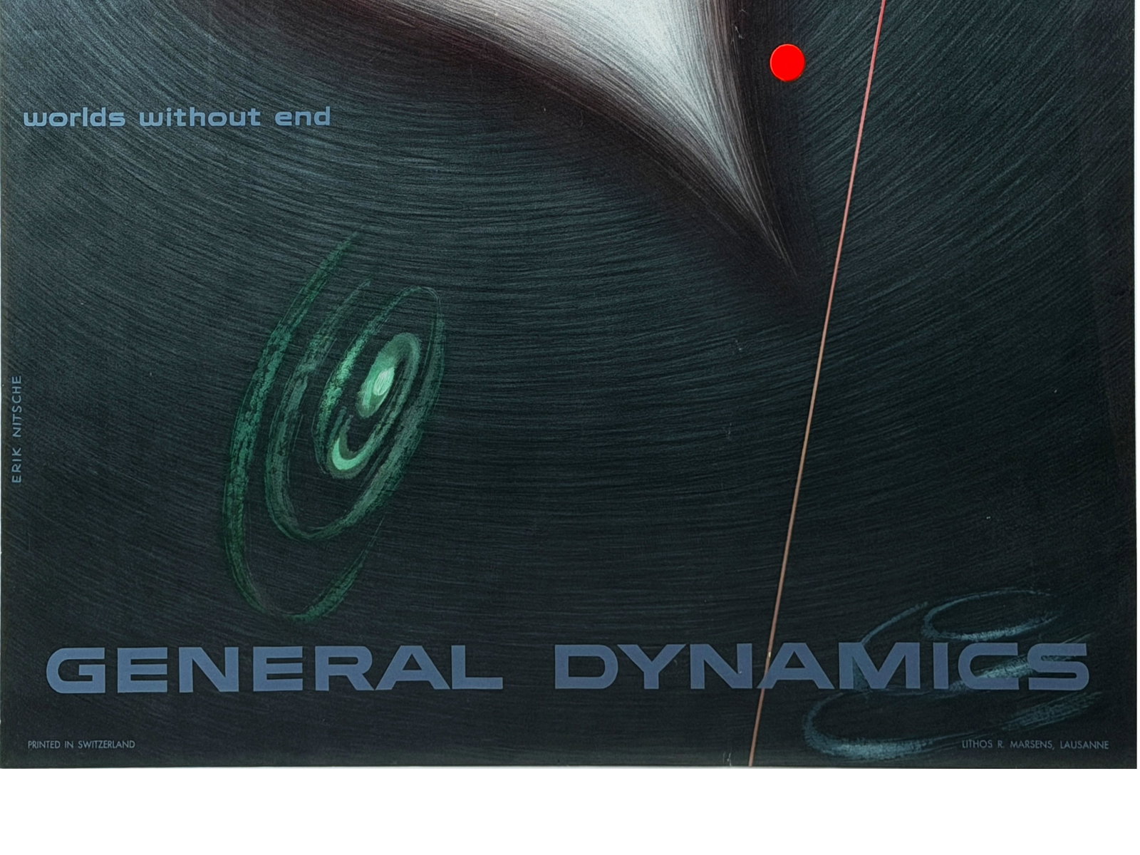 General Dynamics First Step Into Space Poster - 2