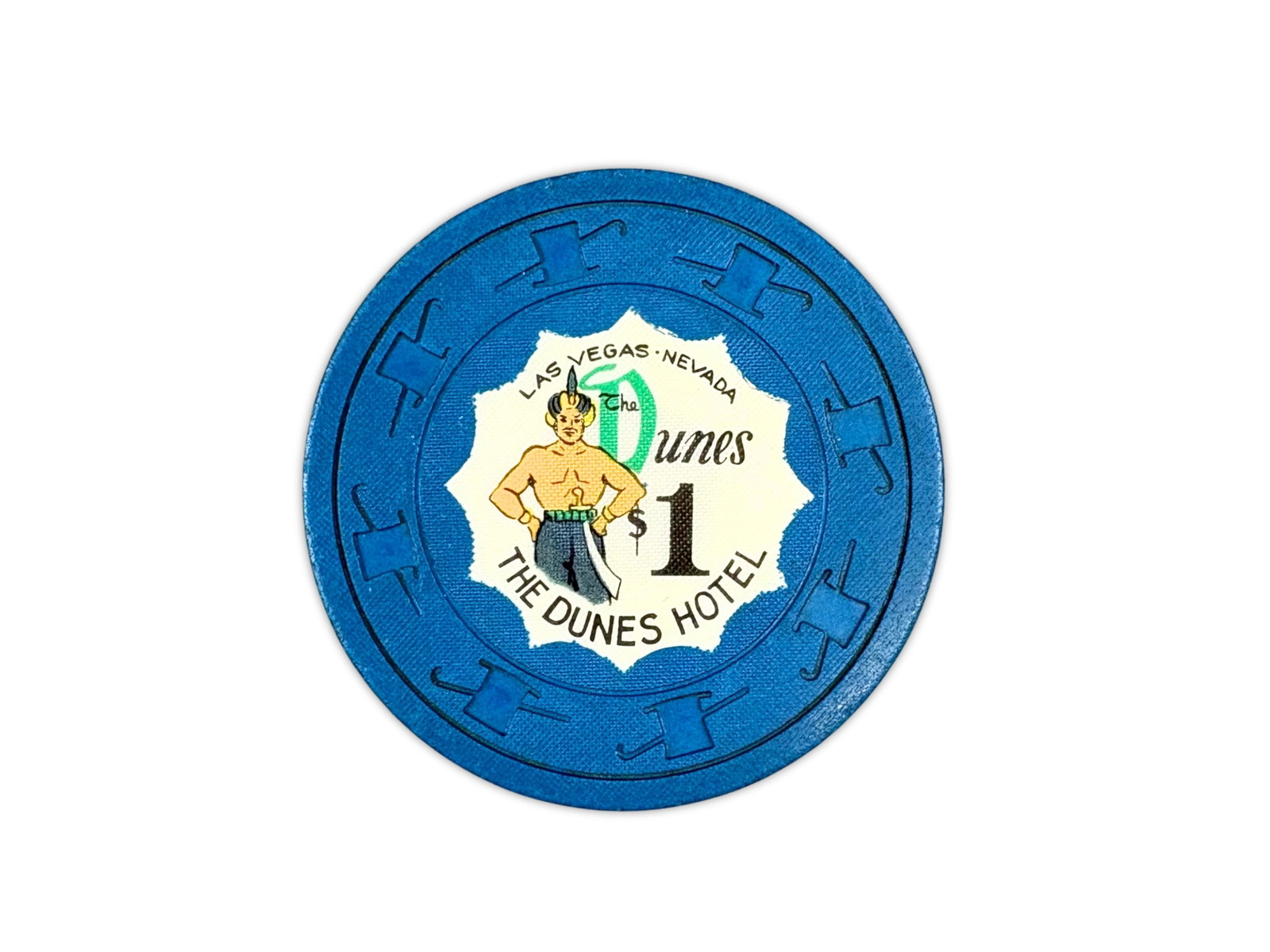 Dunes Casino $1 Casino Chip (1 of 2)