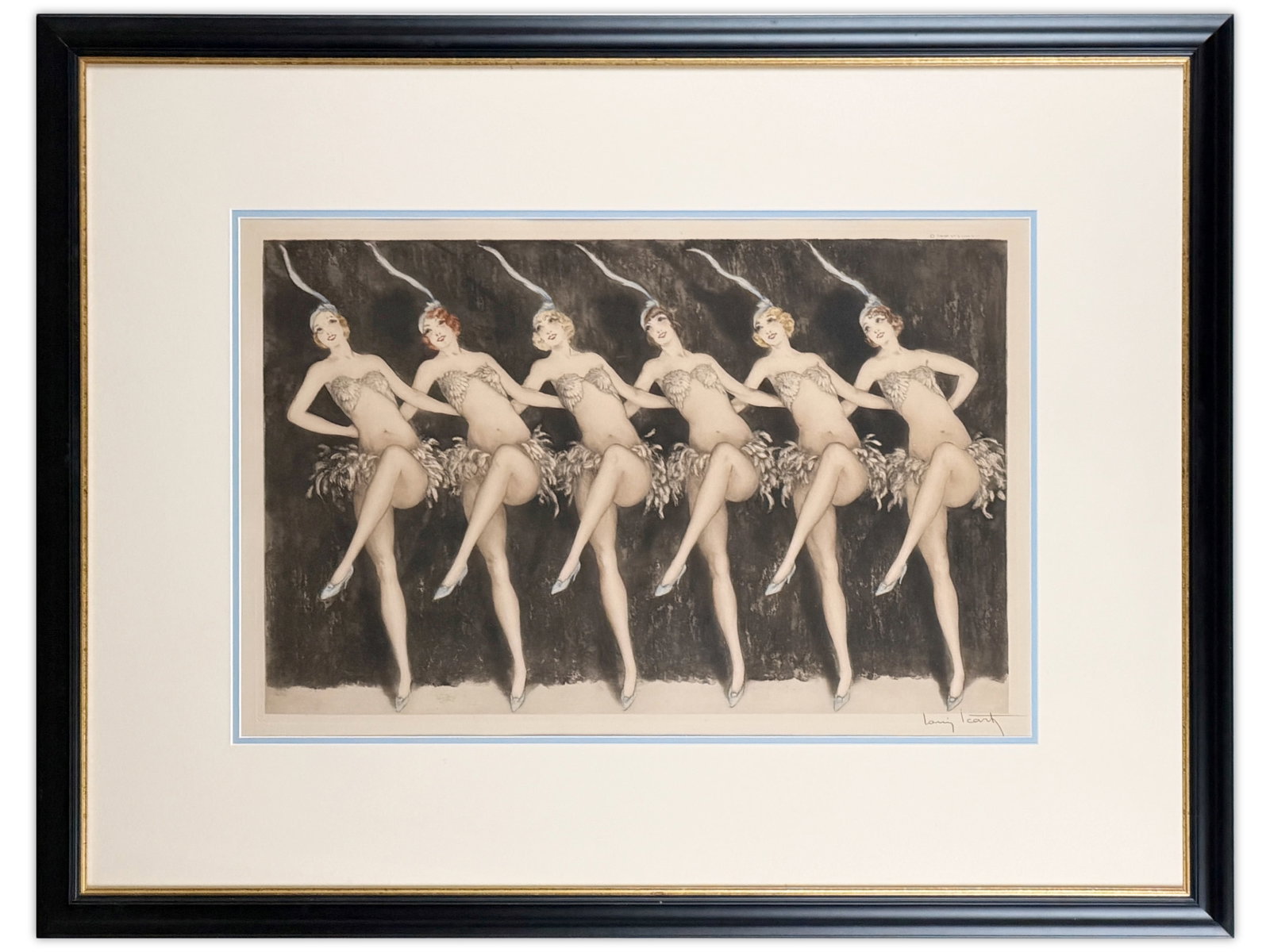 Louis Icart Etching "Follies" (1 of 3)