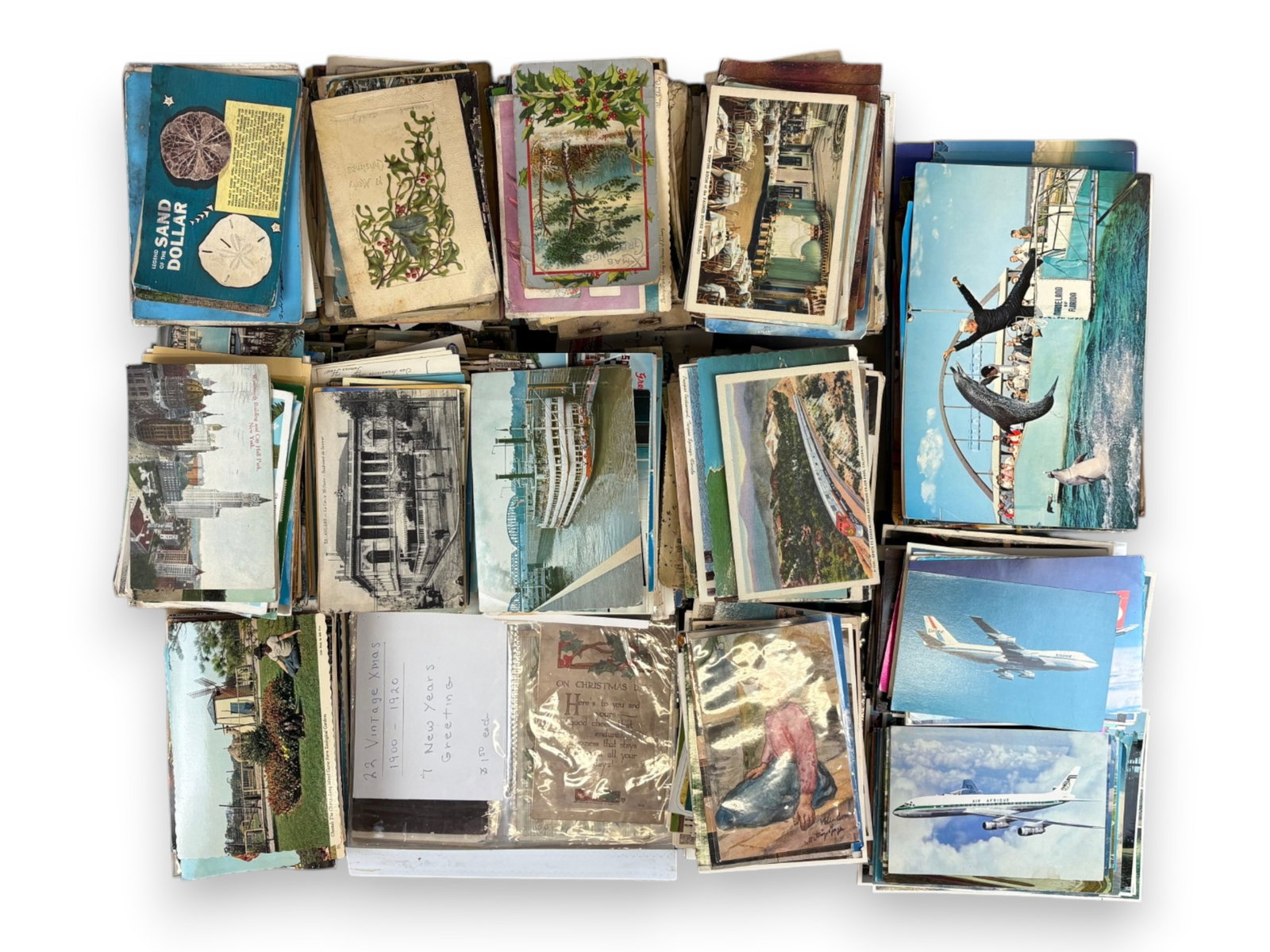 Box of Vintage Postcards & Cards (1 of 5)