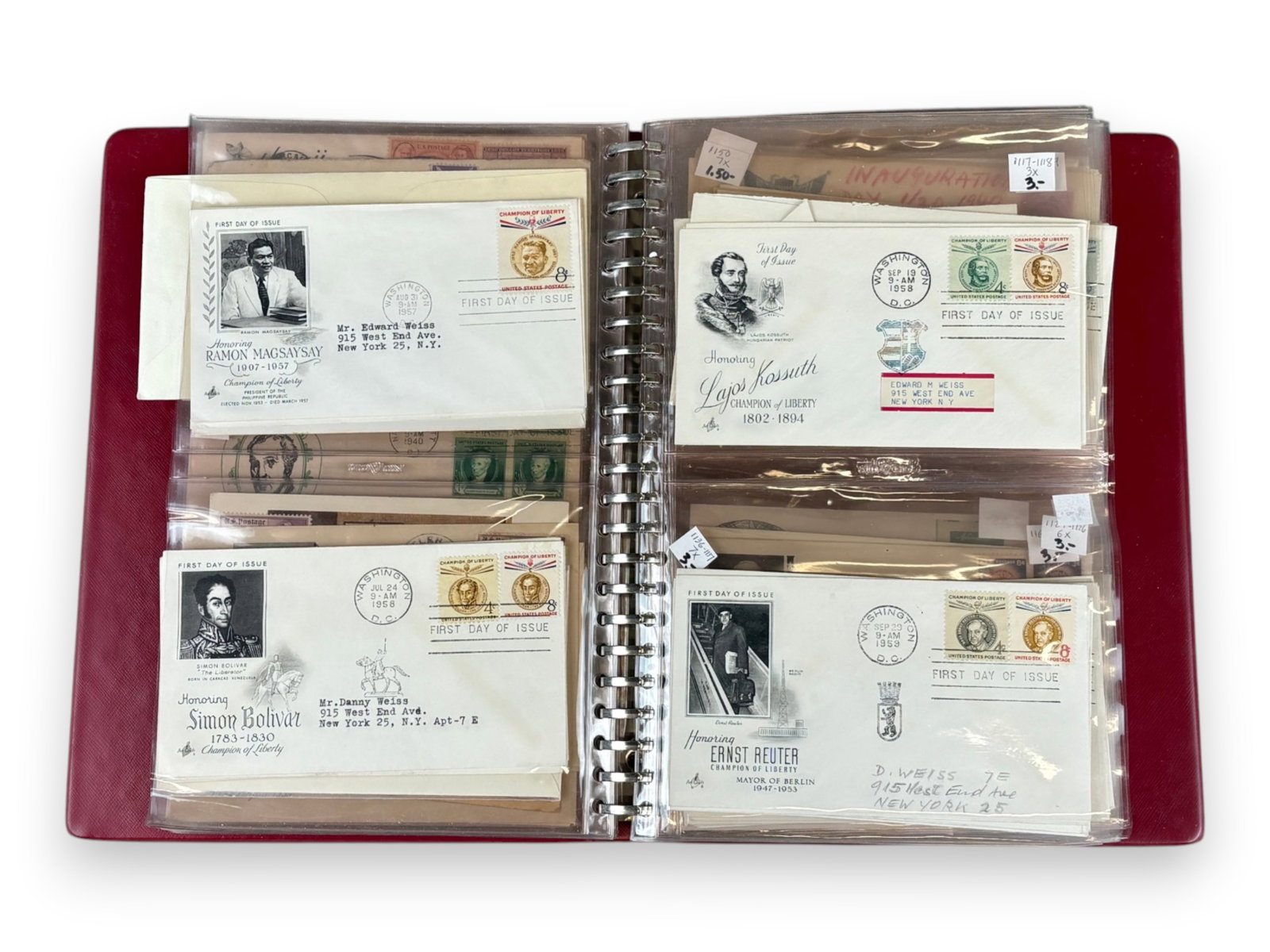 Estate Stamp and Cover Collection: Lot in Two Boxes includes well over 1000 Covers including First Day, First Flight and Topical related covers with sub Categories including a nice collection of covers relating to Musicians and Compose