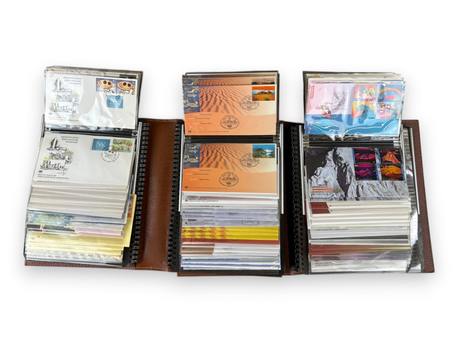 Estate Stamp Lot. Three Large Tubs: Lot includes U.S., UN and Foreign Covers, New issues and face value material. Well worth examining. Shipping: Weiss Auctions offers full-service, in-house shipping for nearly all items in this