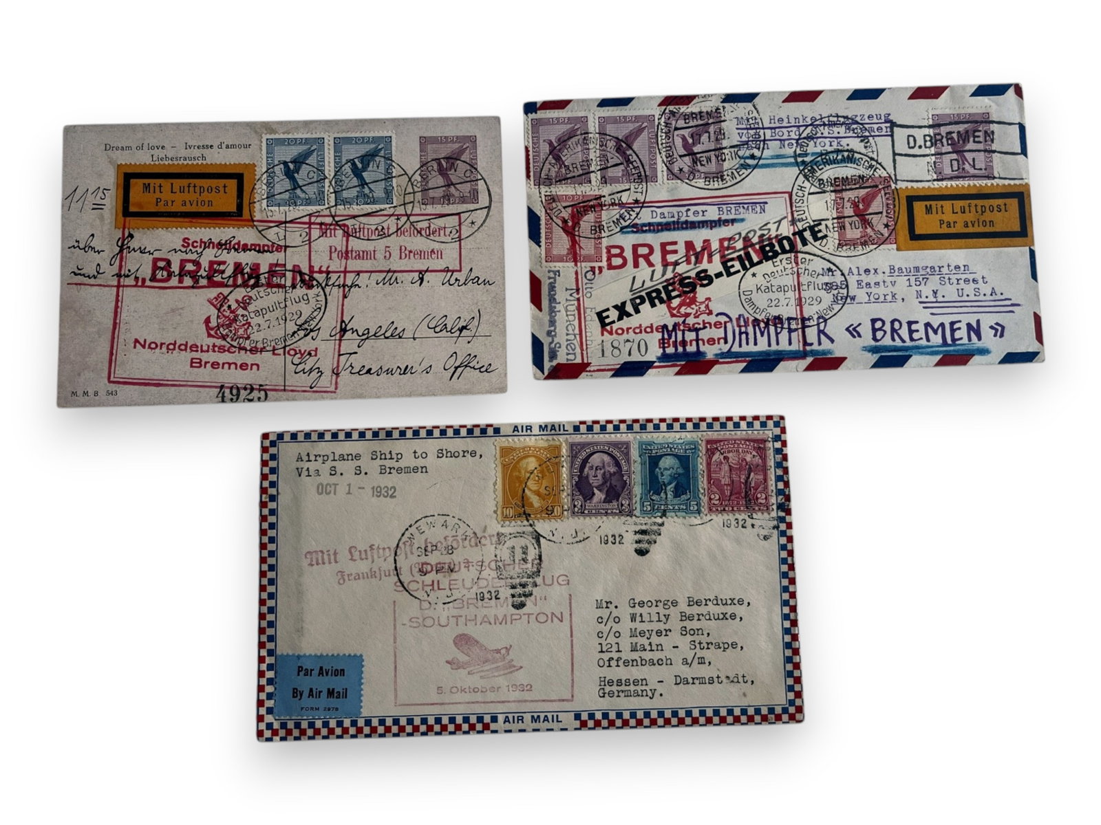 Catapult Mail Covers (8) - 3