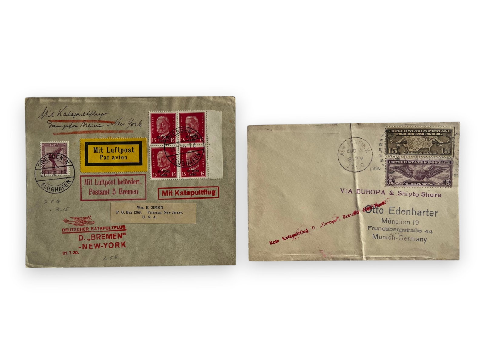 Catapult Mail Covers (8) - 5