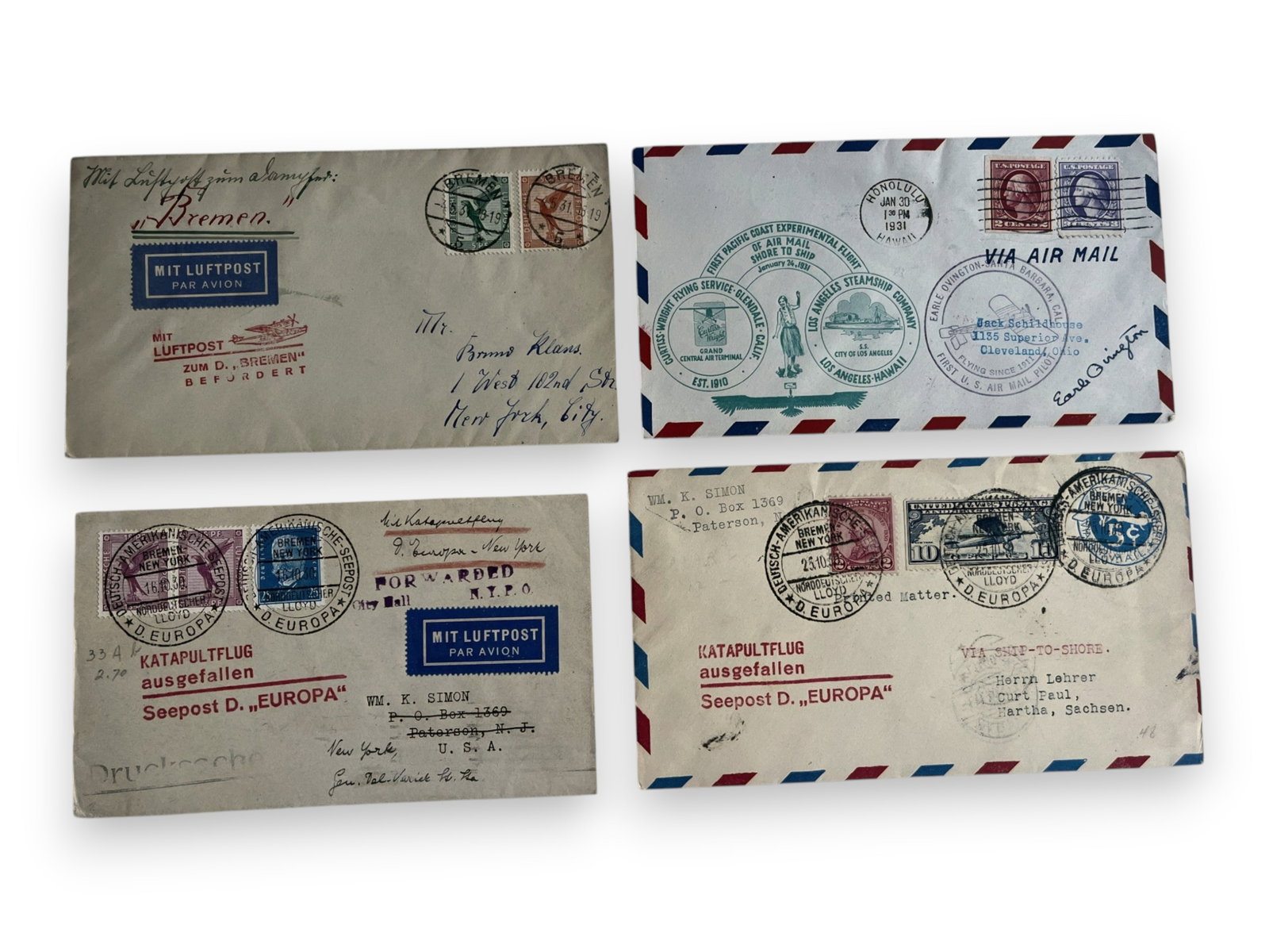 Catapult Mail Covers (8) - 3