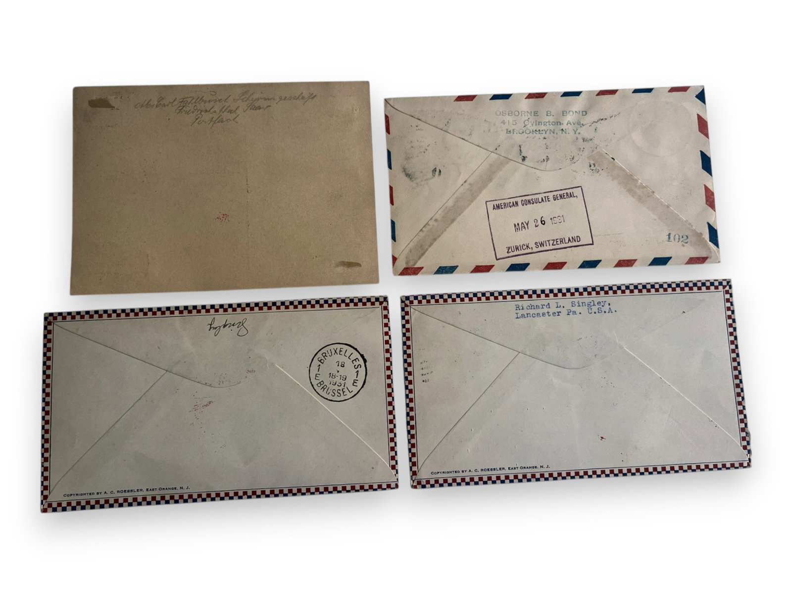 Catapult Mail Covers (8) - 2