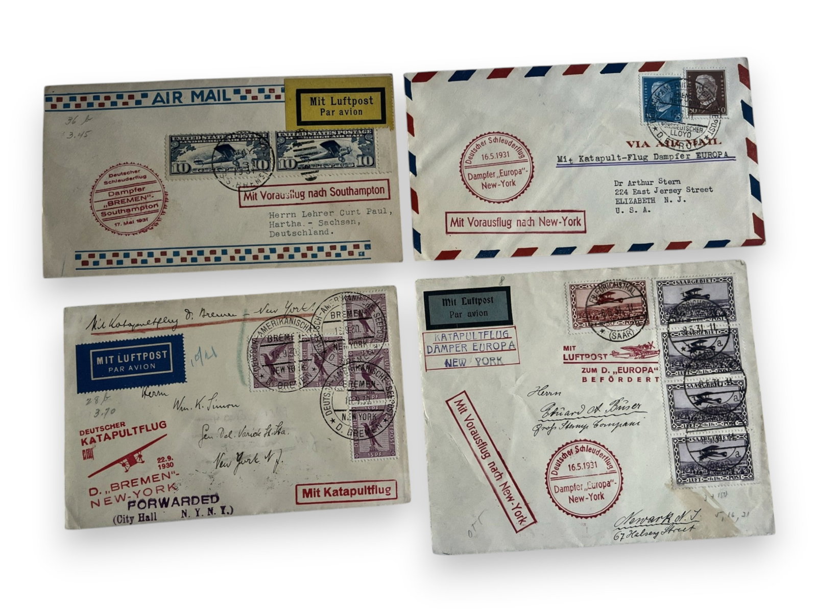 Catapult Mail Covers (8) - 3