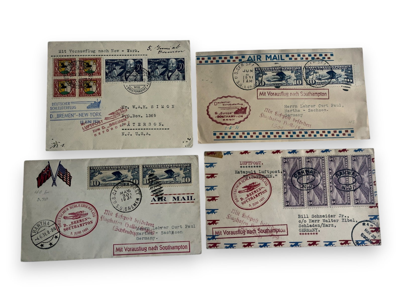 Catapult Mail Covers (10) - 3