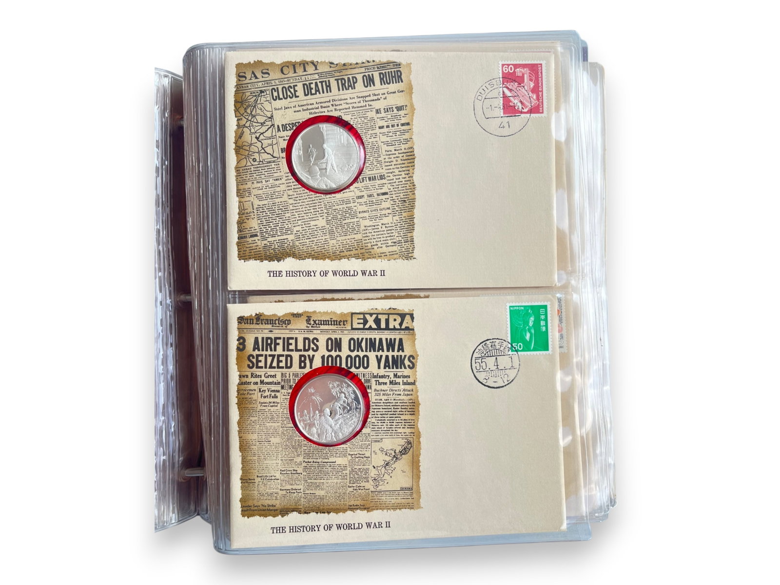 Franklin Mint WWII Silver Proof Set - 3