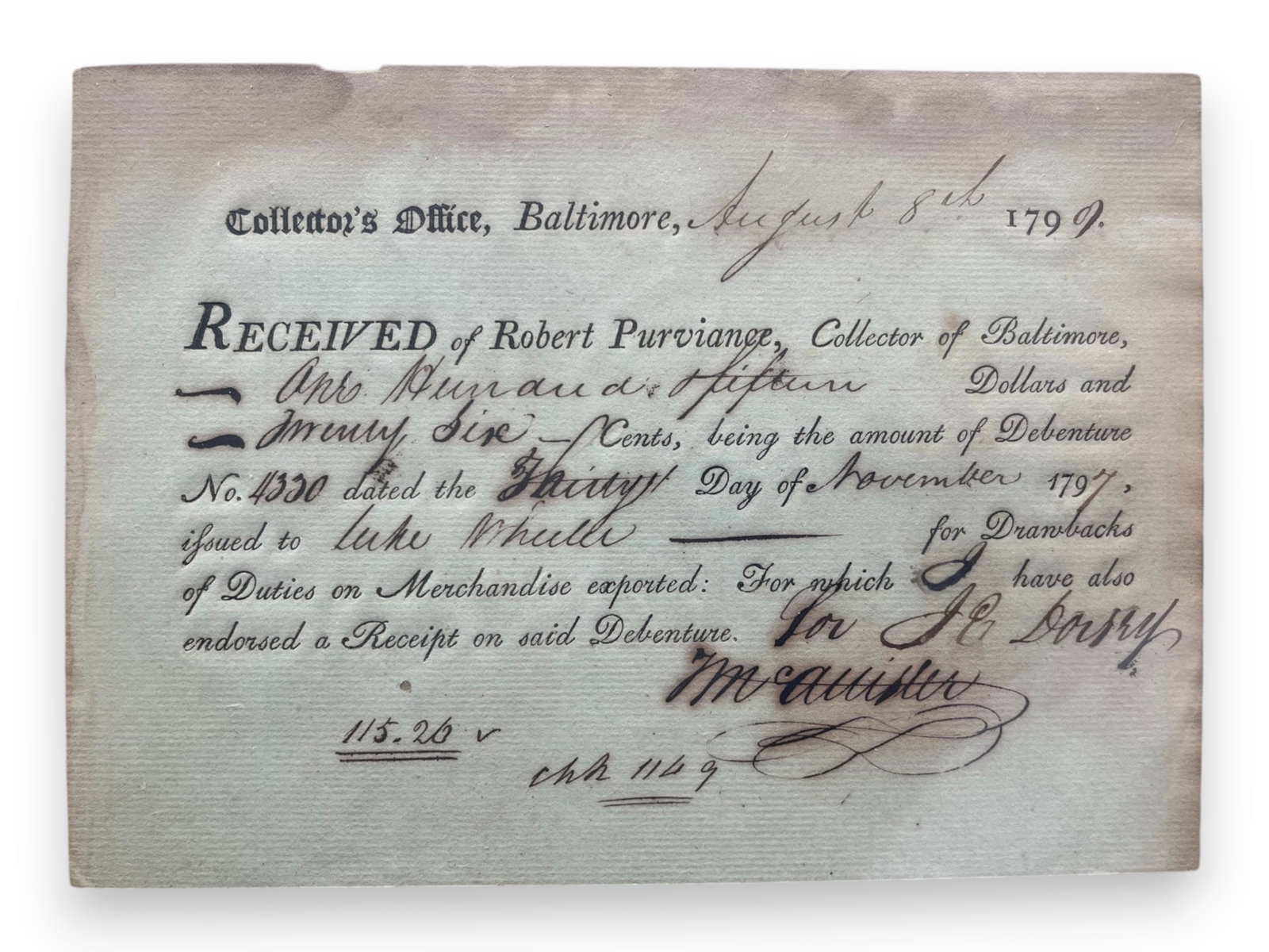 U.S. Revenues & Treasury Lot (2 Vols.): Two-volume U.S. Back-of-the-Book revenue collection with Revenue, Customs, and Treasury-related documents, stamps, and reference material. Shipping: Weiss Auctions offers full-service, in-house