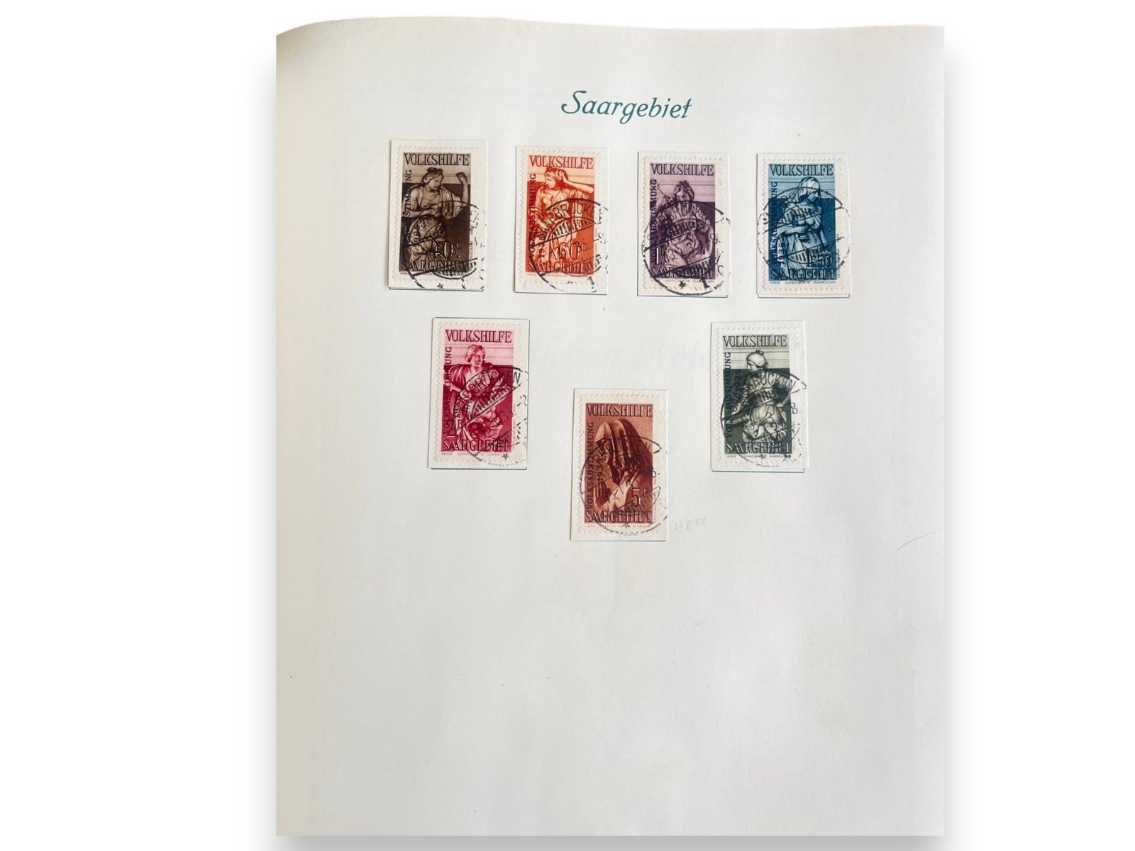 Old-Time Germany Stamp Collection - 10