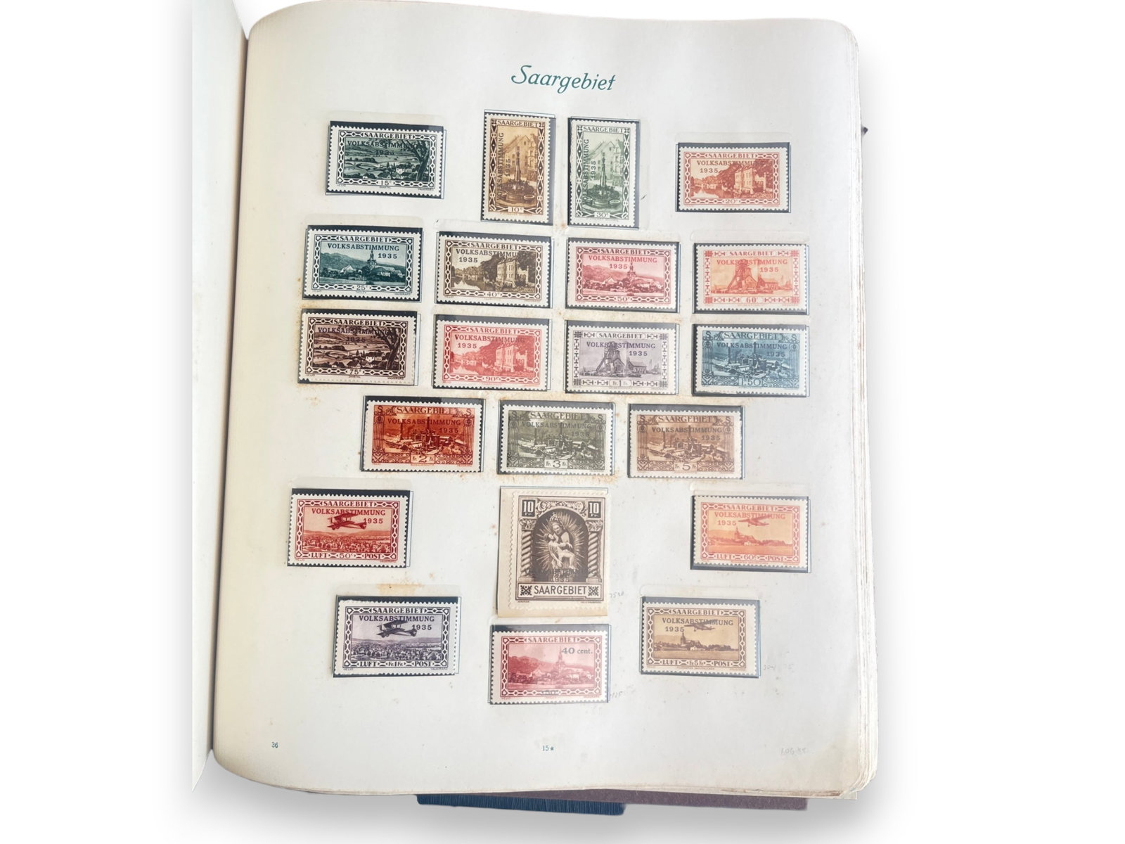 Old-Time Germany Stamp Collection - 11