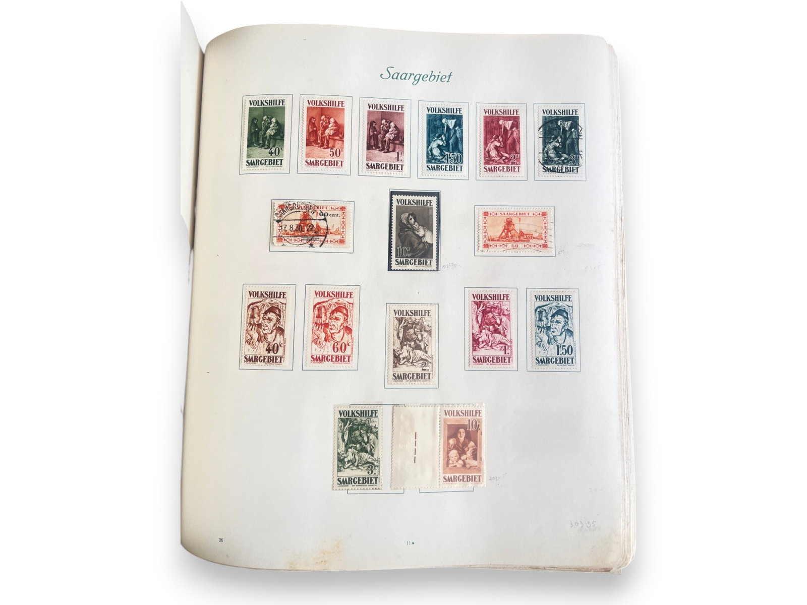Old-Time Germany Stamp Collection - 12
