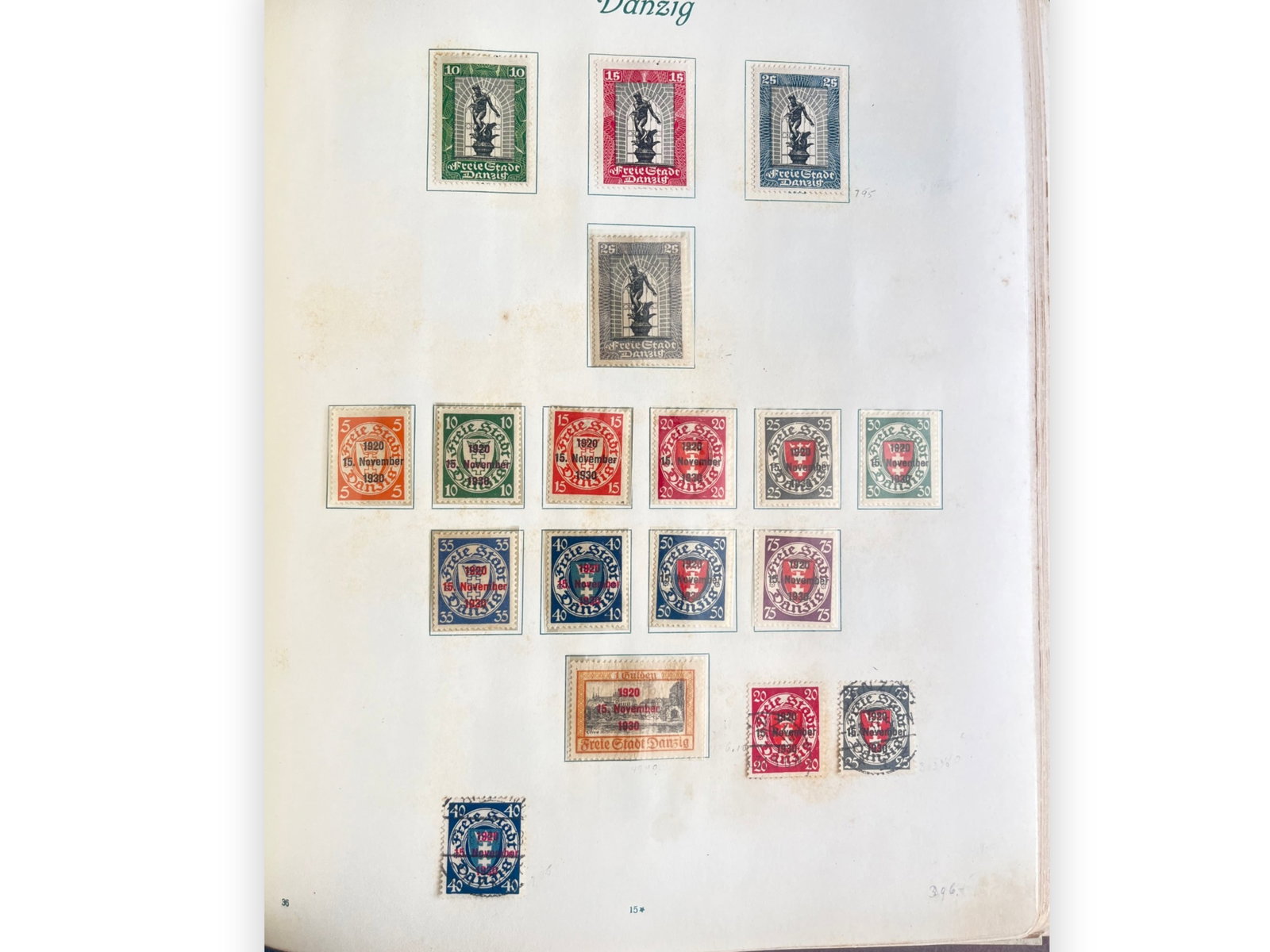 Old-Time Germany Stamp Collection - 15