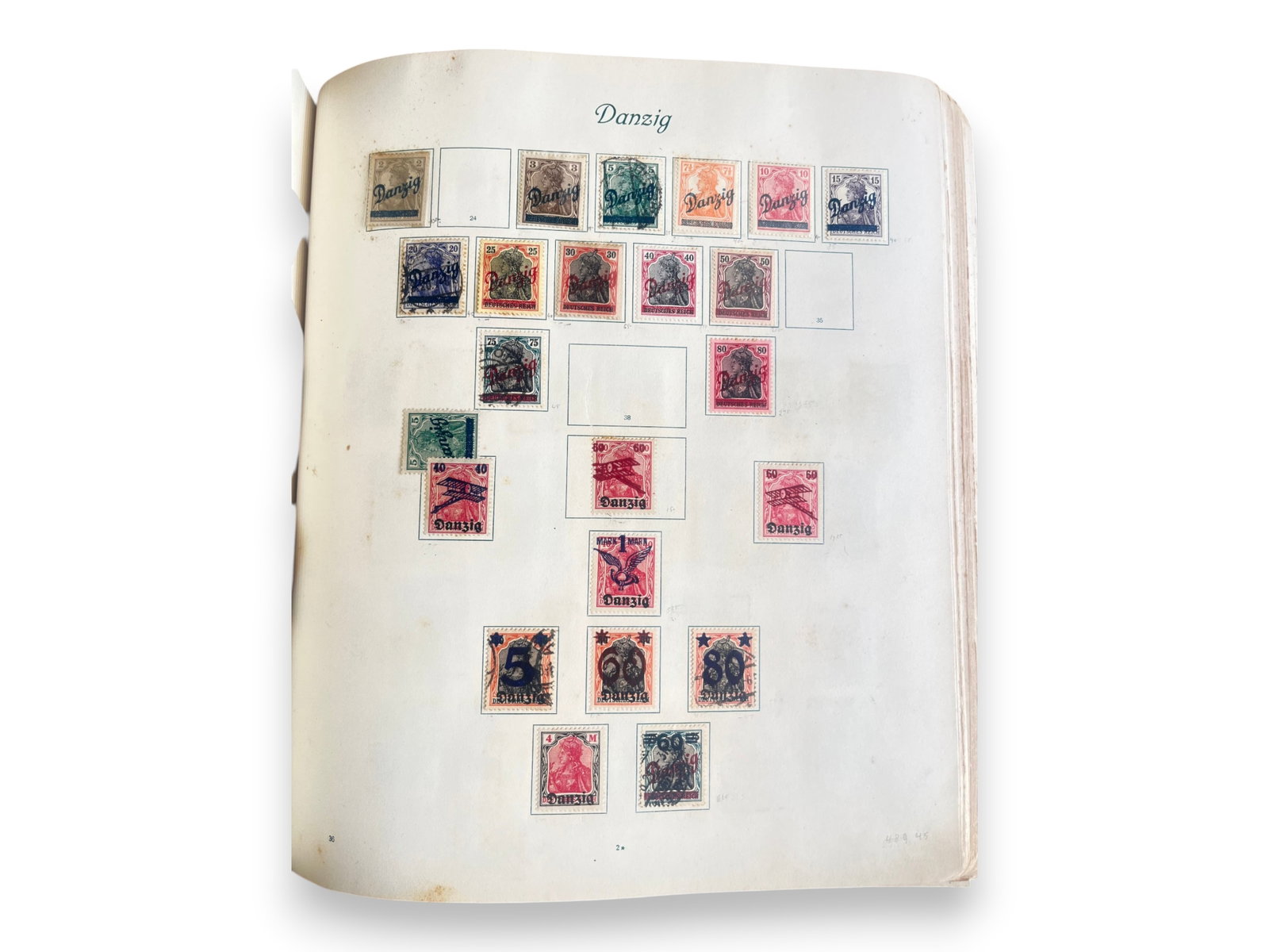 Old-Time Germany Stamp Collection - 16