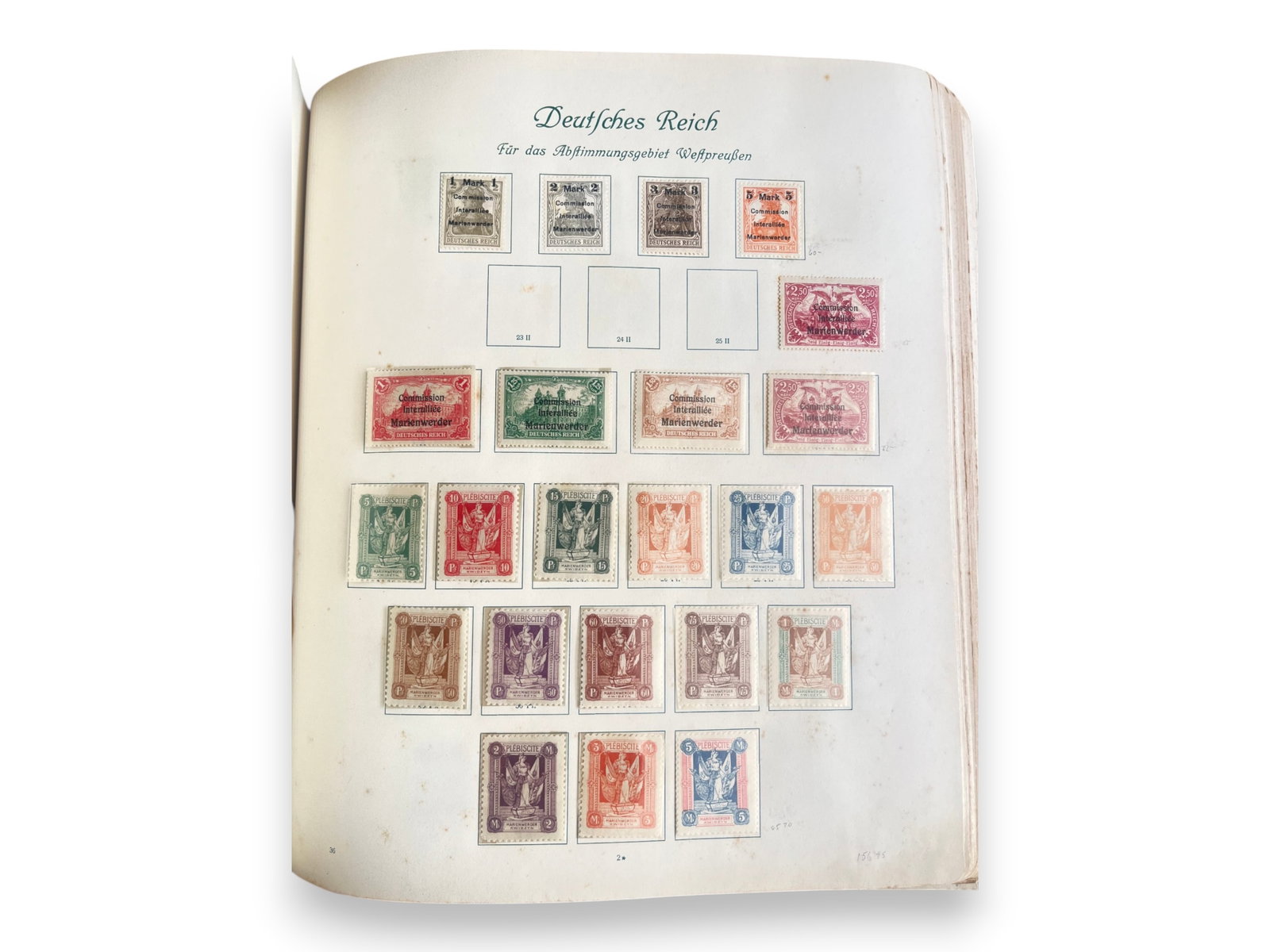 Old-Time Germany Stamp Collection - 17