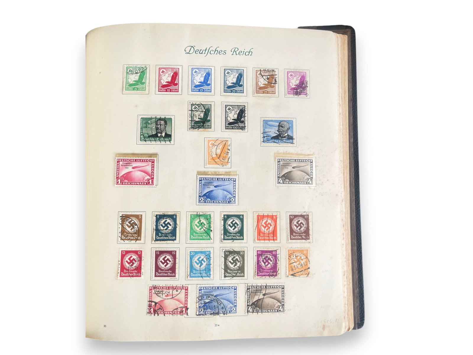 Old-Time Germany Stamp Collection - 3
