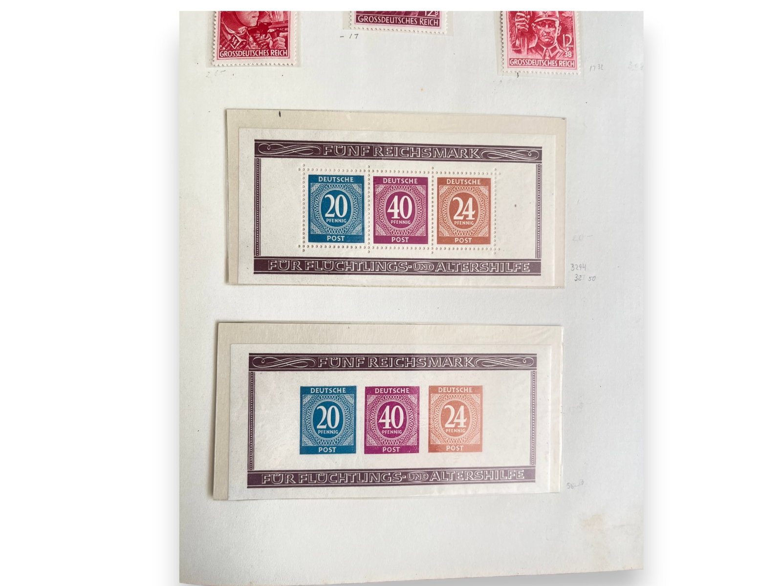 Old-Time Germany Stamp Collection - 6