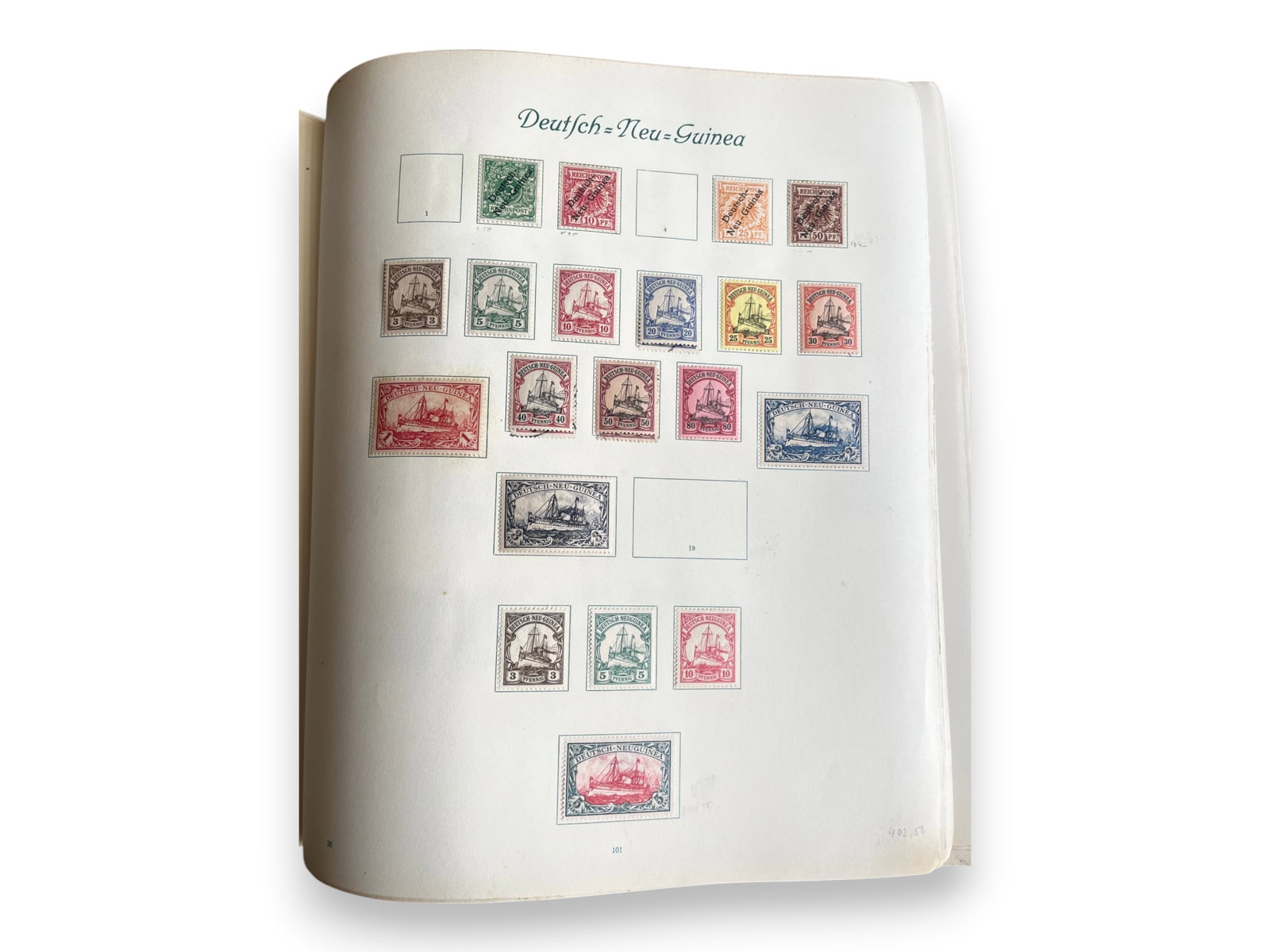 Old-Time Germany Stamp Collection - 9