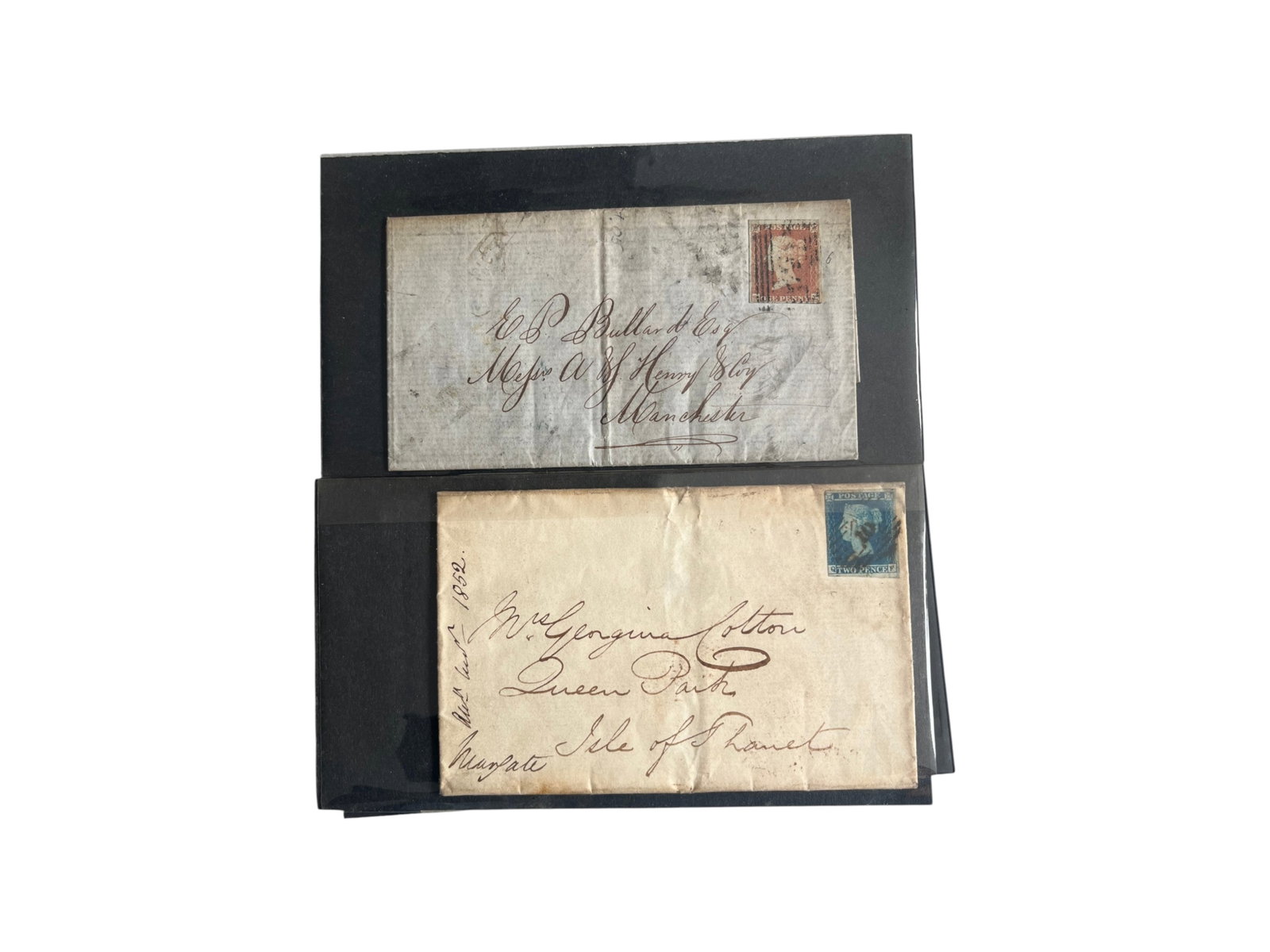 Worldwide Cover Collection (90+): Worldwide postal history accumulation of more than 90 covers, with the majority from the United States and additional foreign material. Also includes a selection of loose letters and related