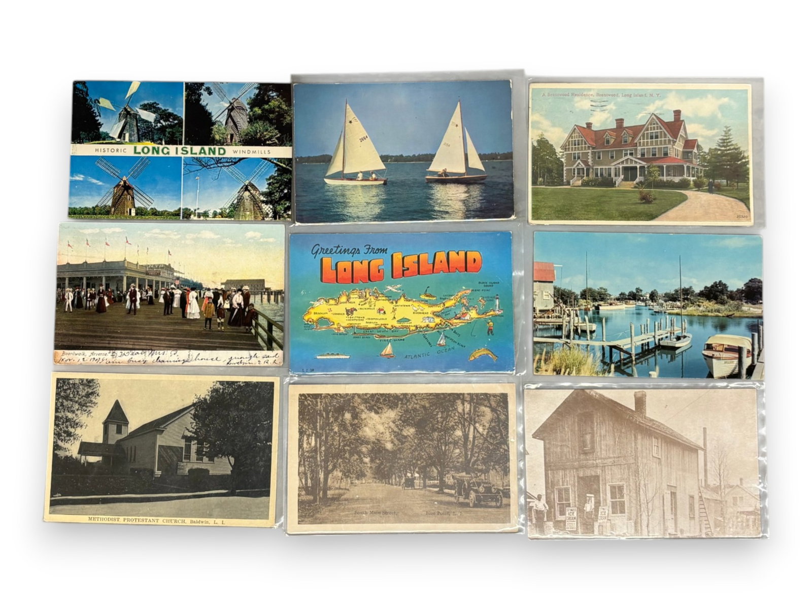 Long Island Postcards A-W - 2