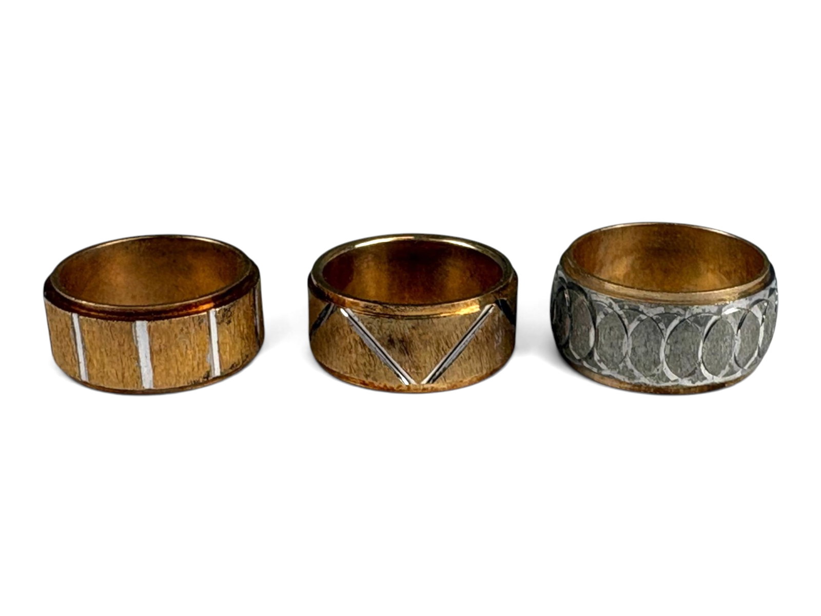 (12) 18K Gold Rings - 3